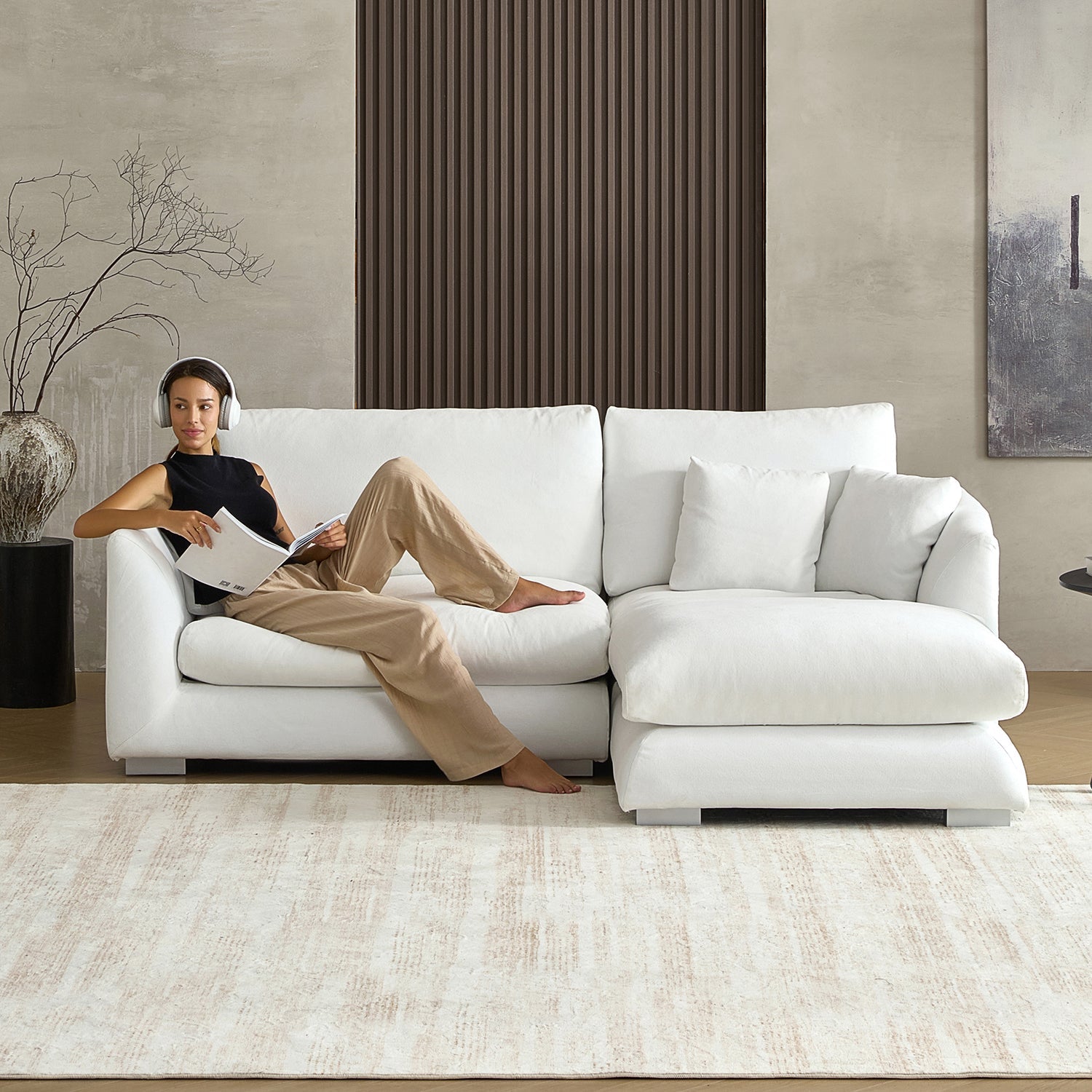 sectional - Feathers Sectional - MC - Mario Capasa