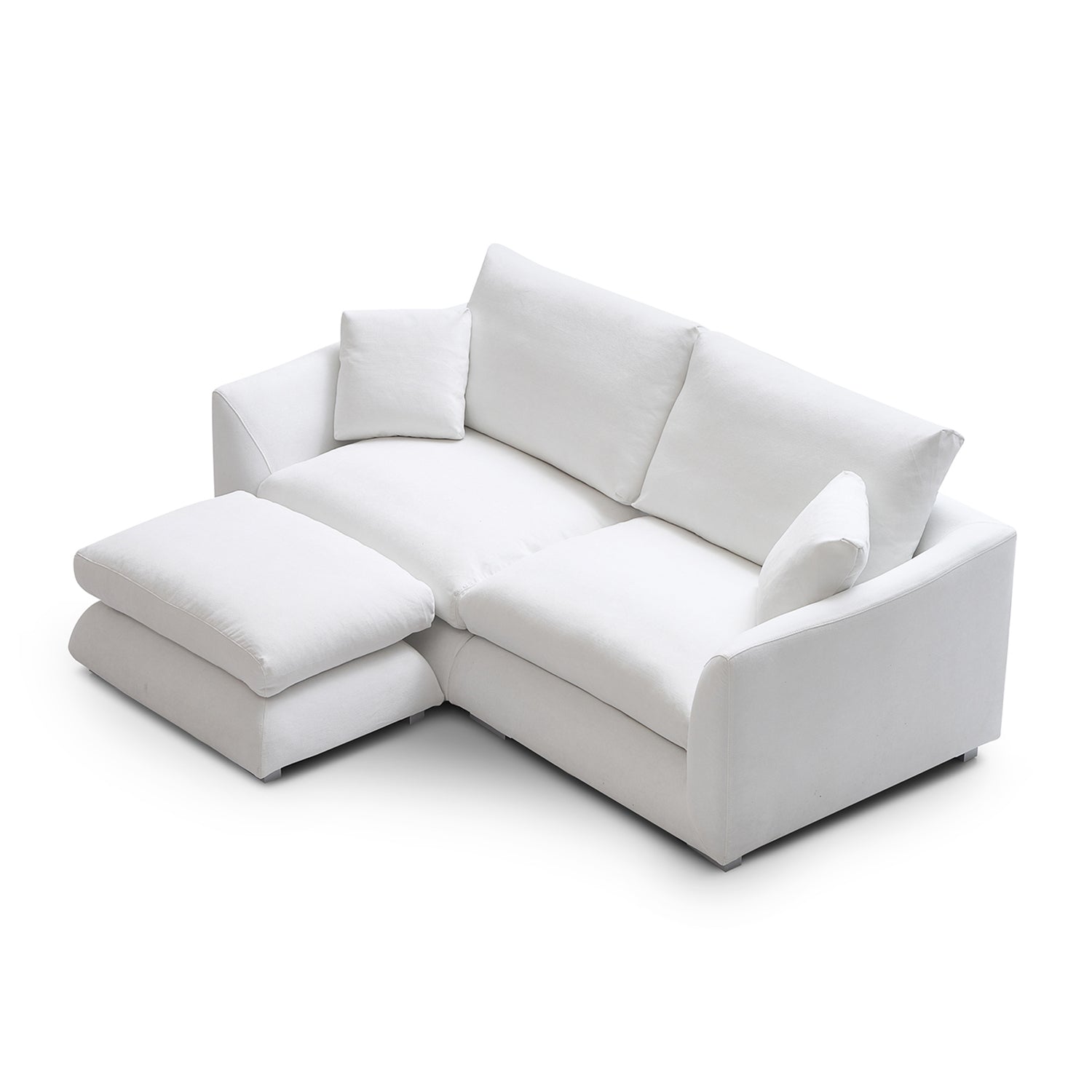 Sofa - Feathers Sofa + Ottoman - MC - Mario Capasa