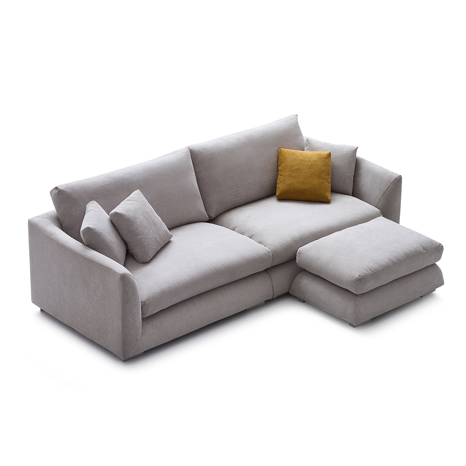 Sofa - Feathers Sofa + Ottoman - MC - Mario Capasa