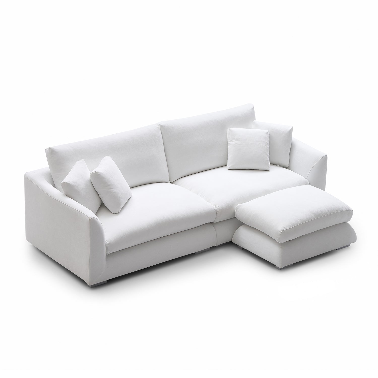 Sofa - Feathers Sofa + Ottoman - MC - Mario Capasa