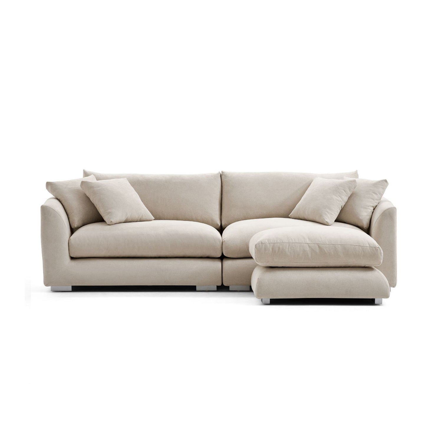 Sofa - Feathers Sofa + Ottoman - MC - Mario Capasa