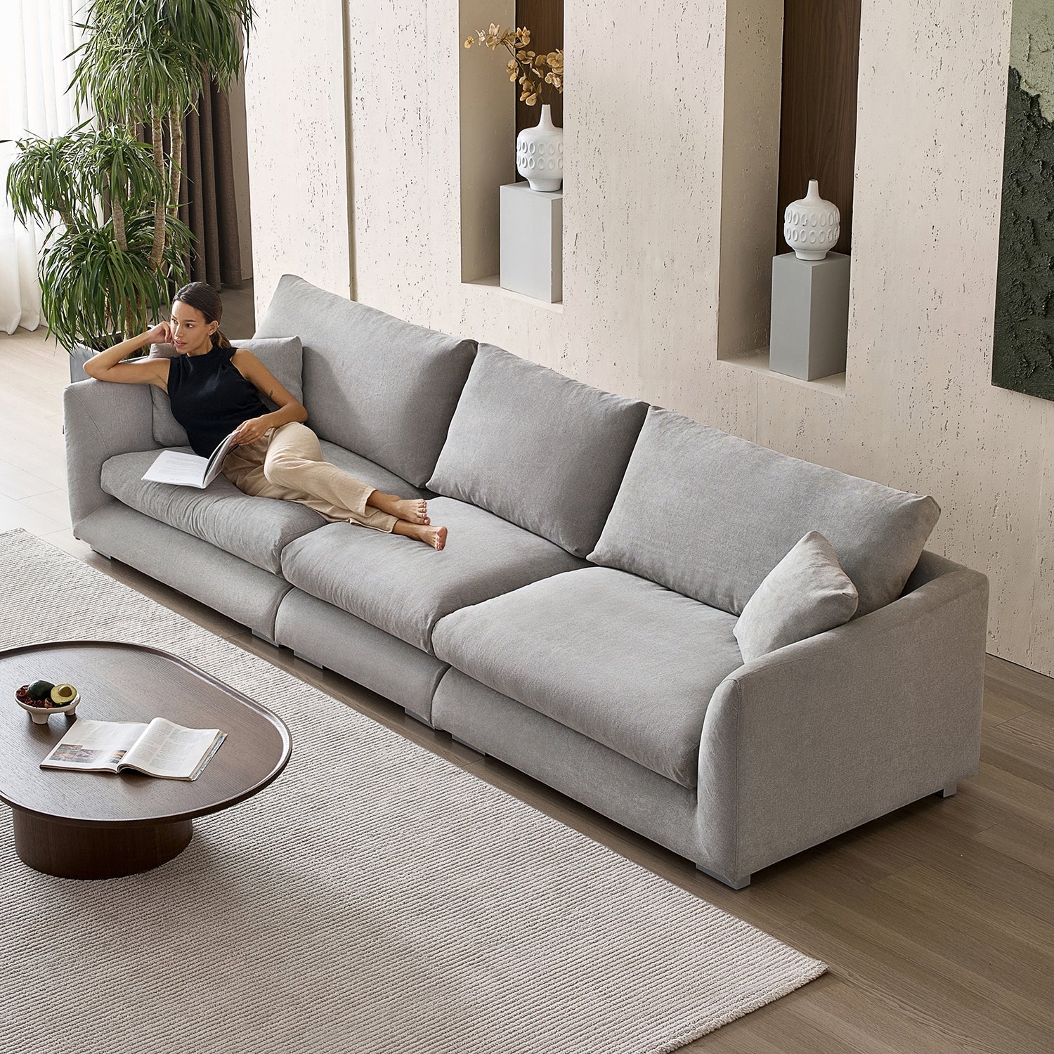 Sofa - Feathers Sofa - MC - Mario Capasa