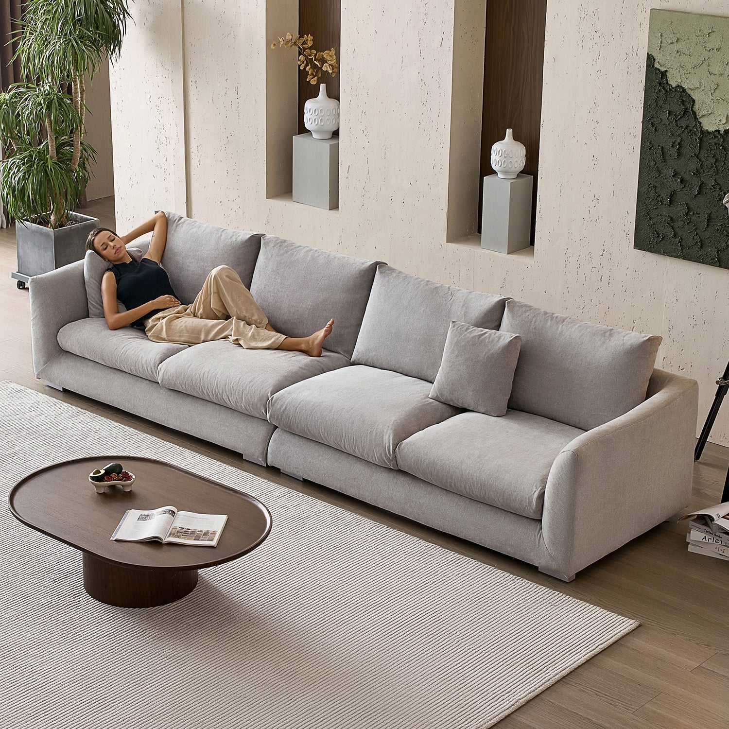 Sofa - Feathers Sofa - MC - Mario Capasa