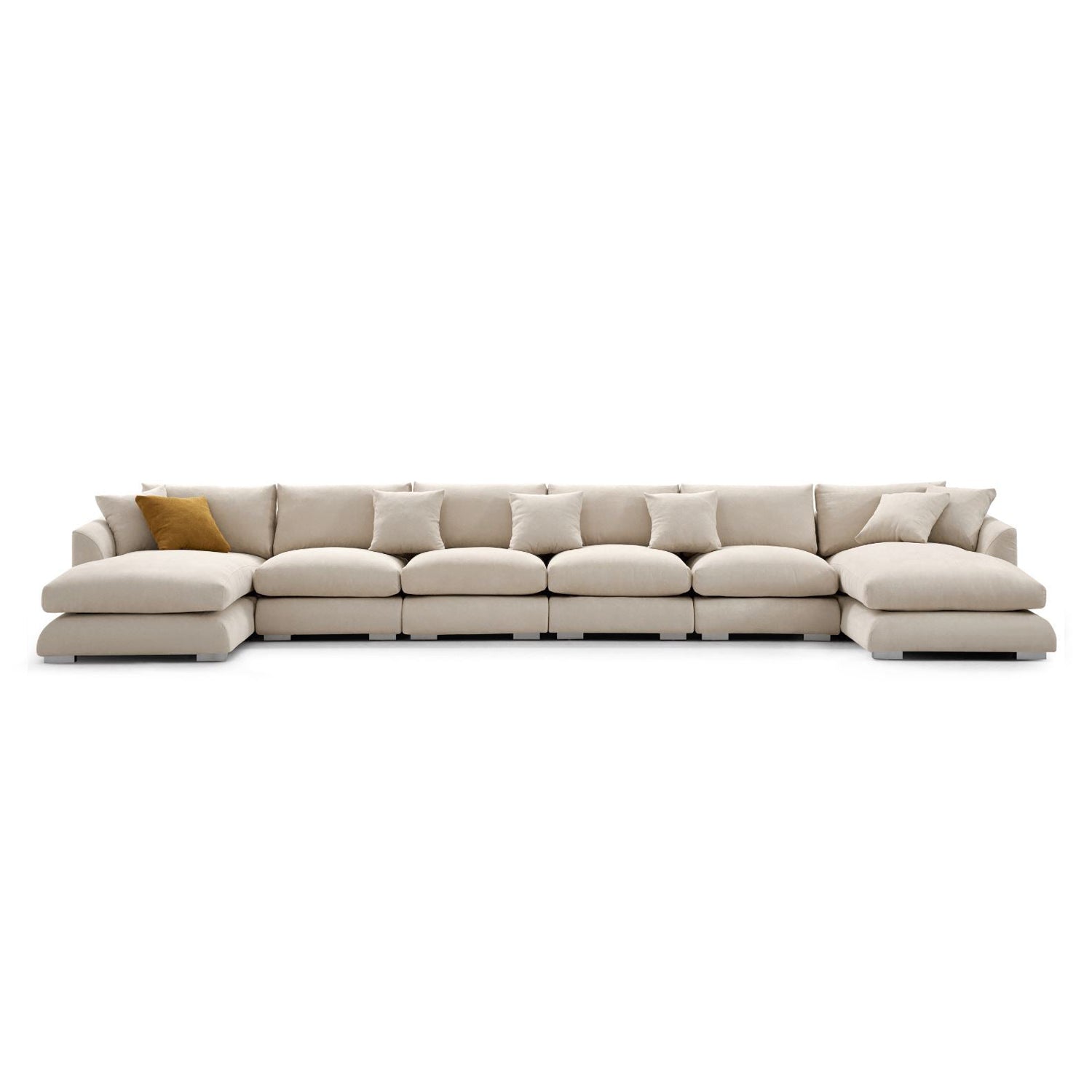 sectional - Feathers U - Sectional - MC - Mario Capasa