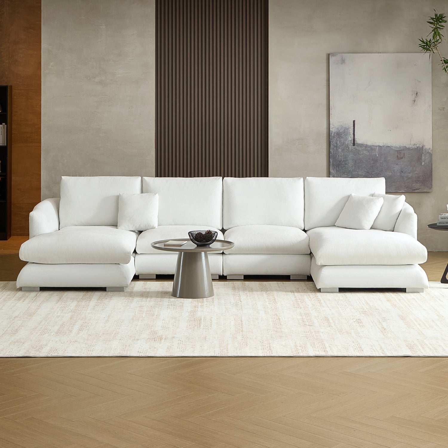 sectional - Feathers U - Sectional - MC - Mario Capasa
