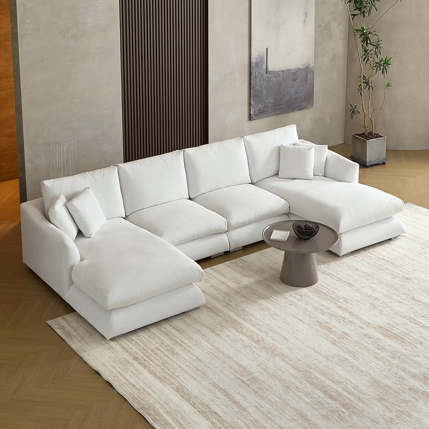 sectional - Feathers U - Sectional - MC - Mario Capasa