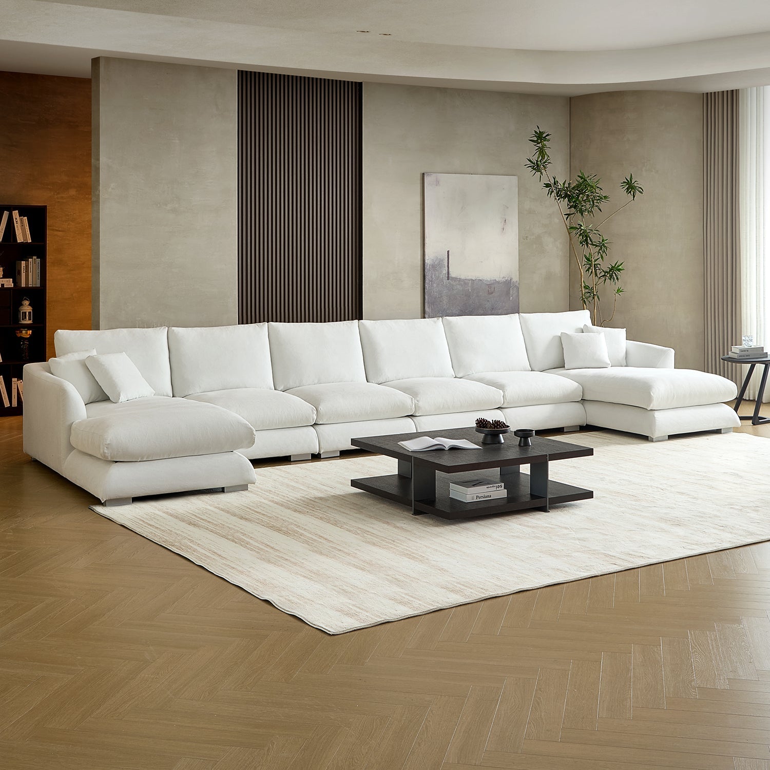 sectional - Feathers U - Sectional - MC - Mario Capasa