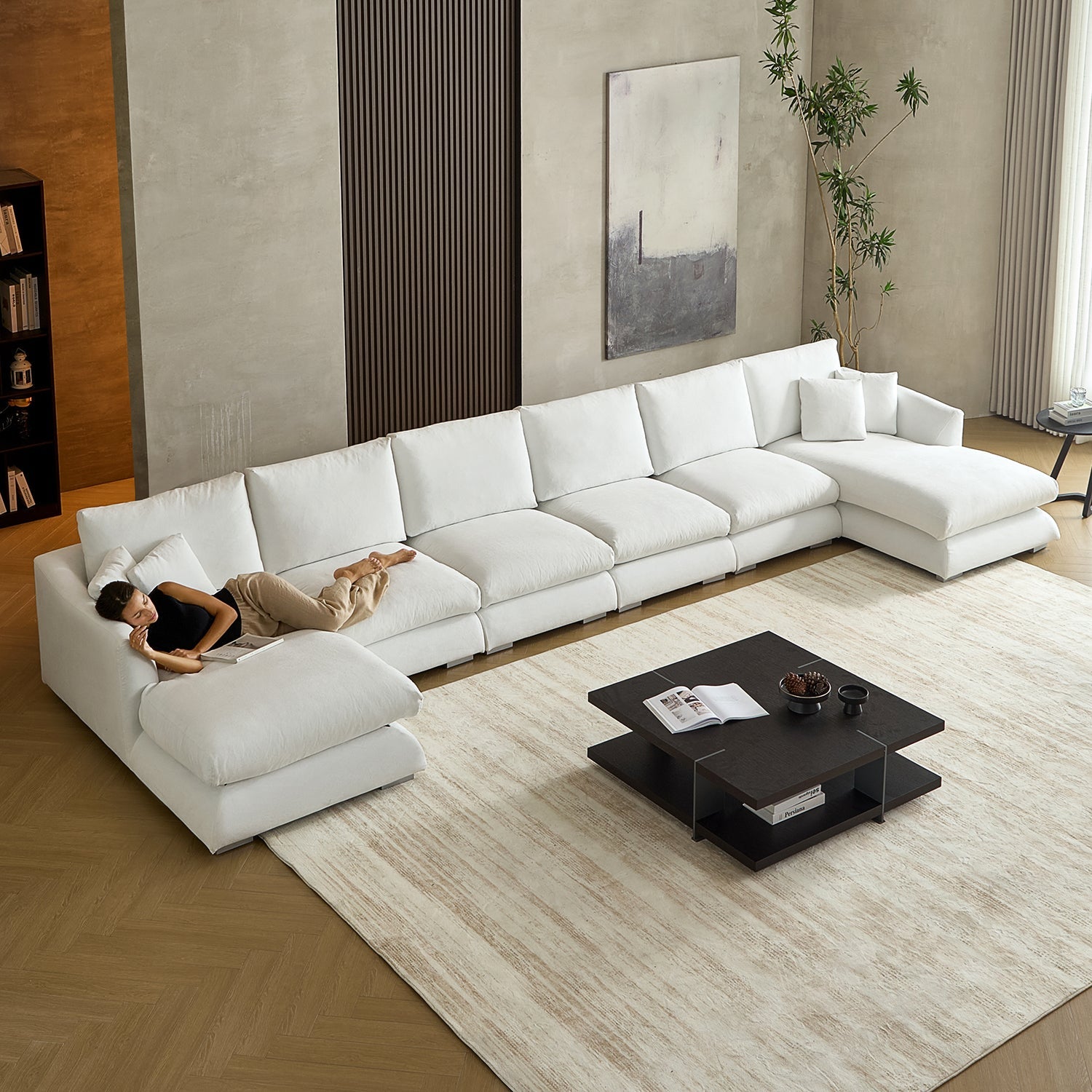 sectional - Feathers U - Sectional - MC - Mario Capasa