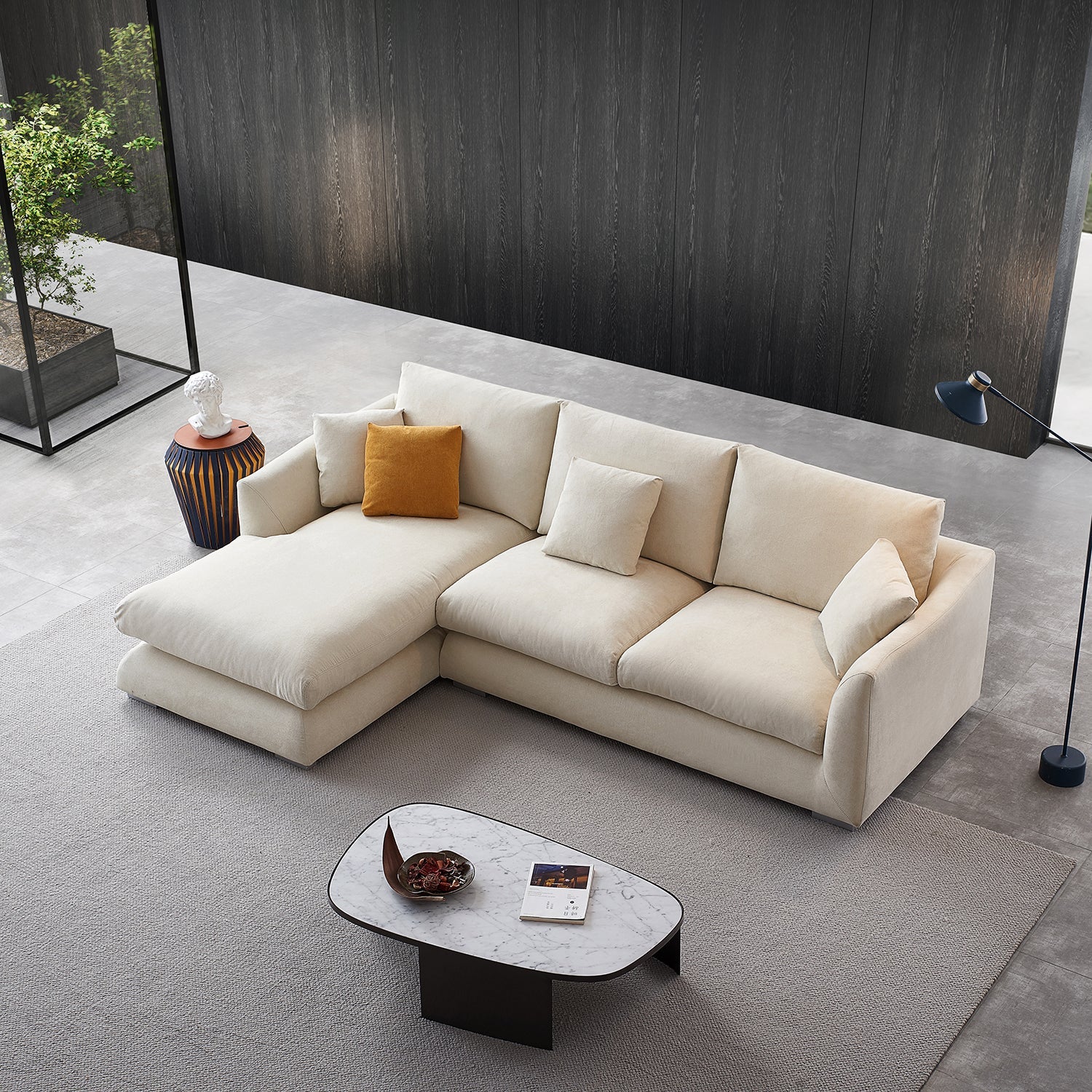 sectional - Feathers Sectional - MC - Mario Capasa
