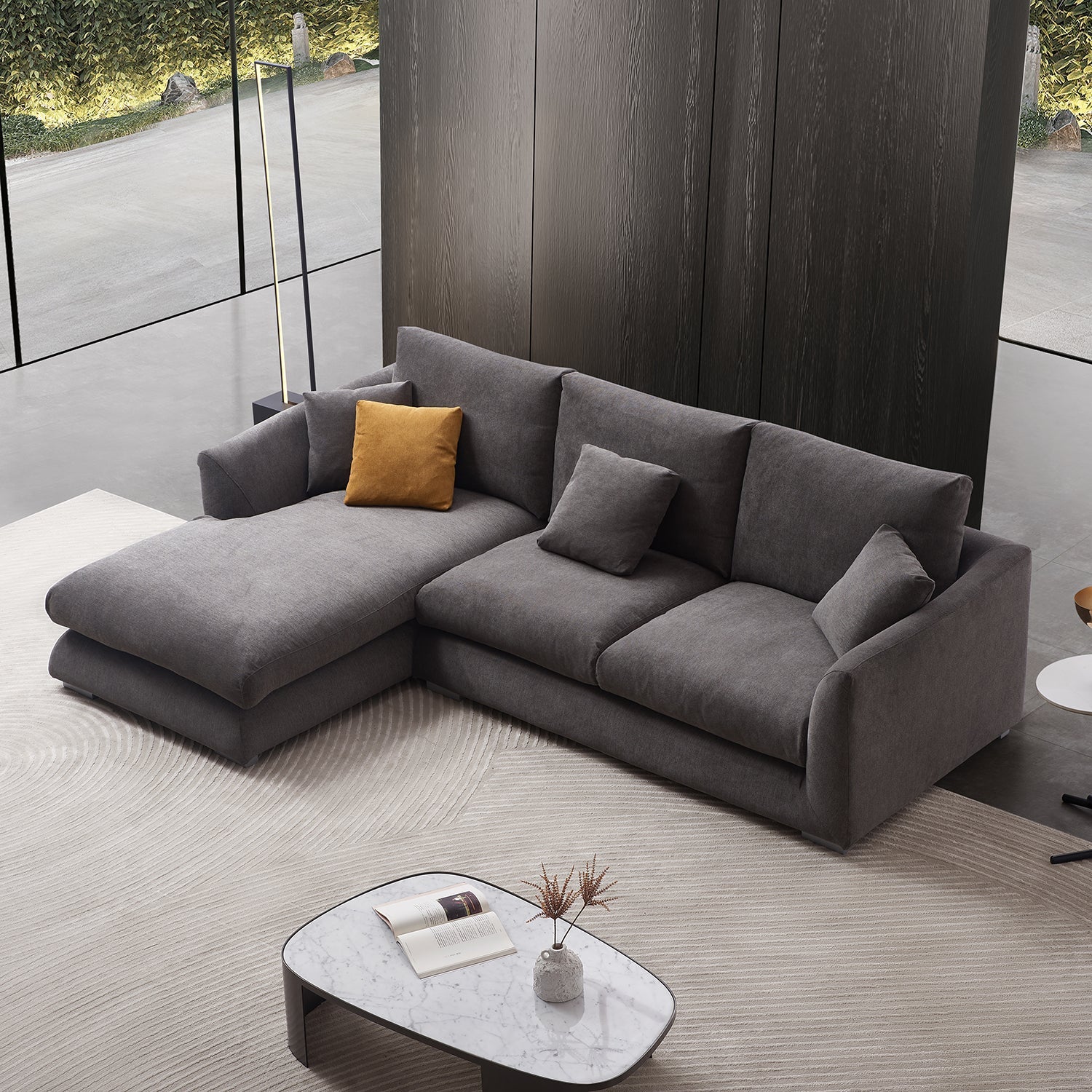 sectional - Feathers Sectional - MC - Mario Capasa