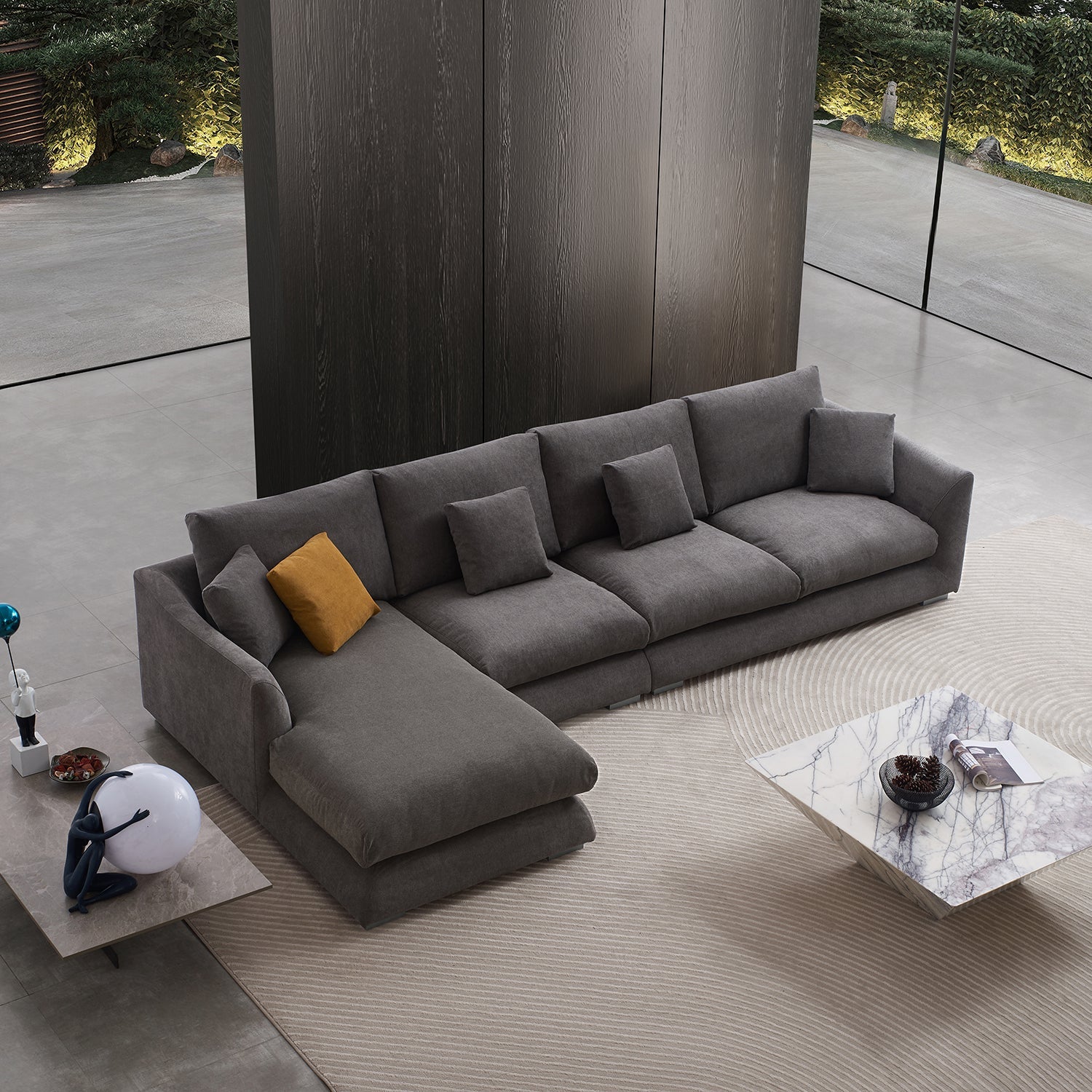 sectional - Feathers Sectional - MC - Mario Capasa