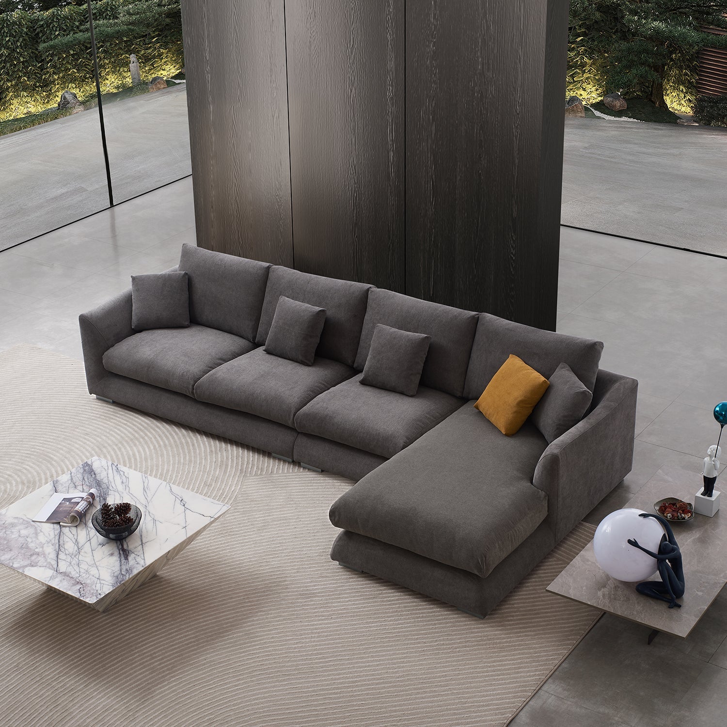 sectional - Feathers Sectional - MC - Mario Capasa