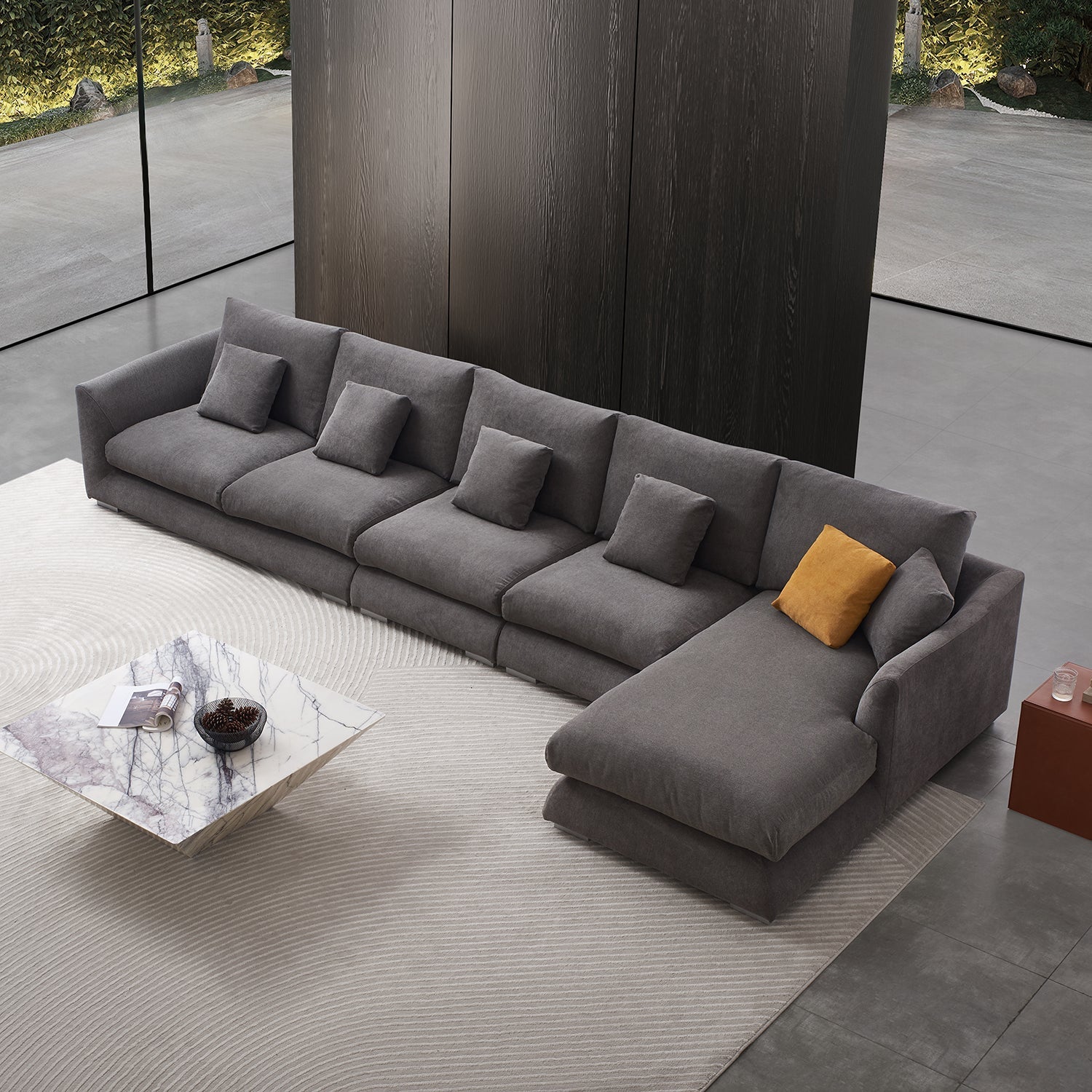 sectional - Feathers Sectional - MC - Mario Capasa