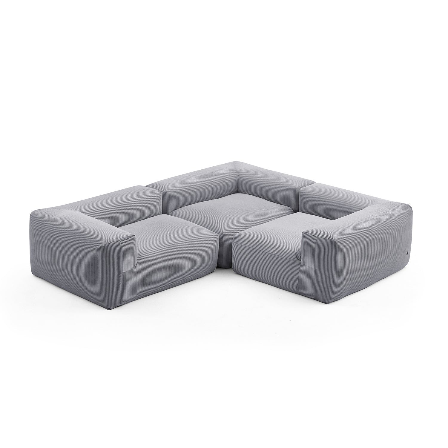 Modular Sofa - Mellow Closed L Sectional - MC - Mario Capasa
