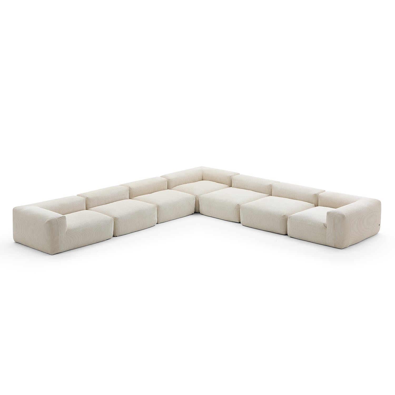 Modular Sofa - Mellow Closed L Sectional - MC - Mario Capasa