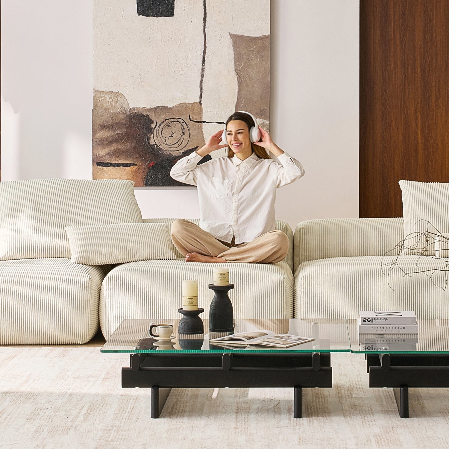 Modular Sofa - Mellow Closed Sectional - MC - Mario Capasa