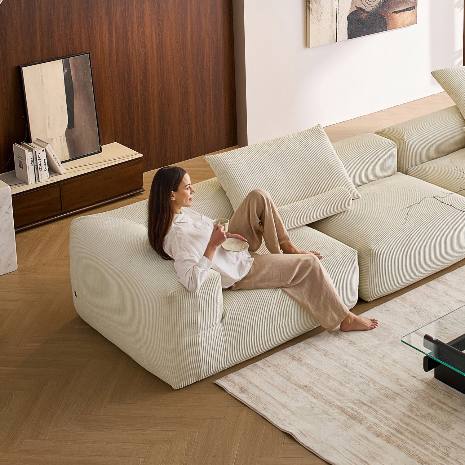 Modular Sofa - Mellow Closed Sectional - MC - Mario Capasa