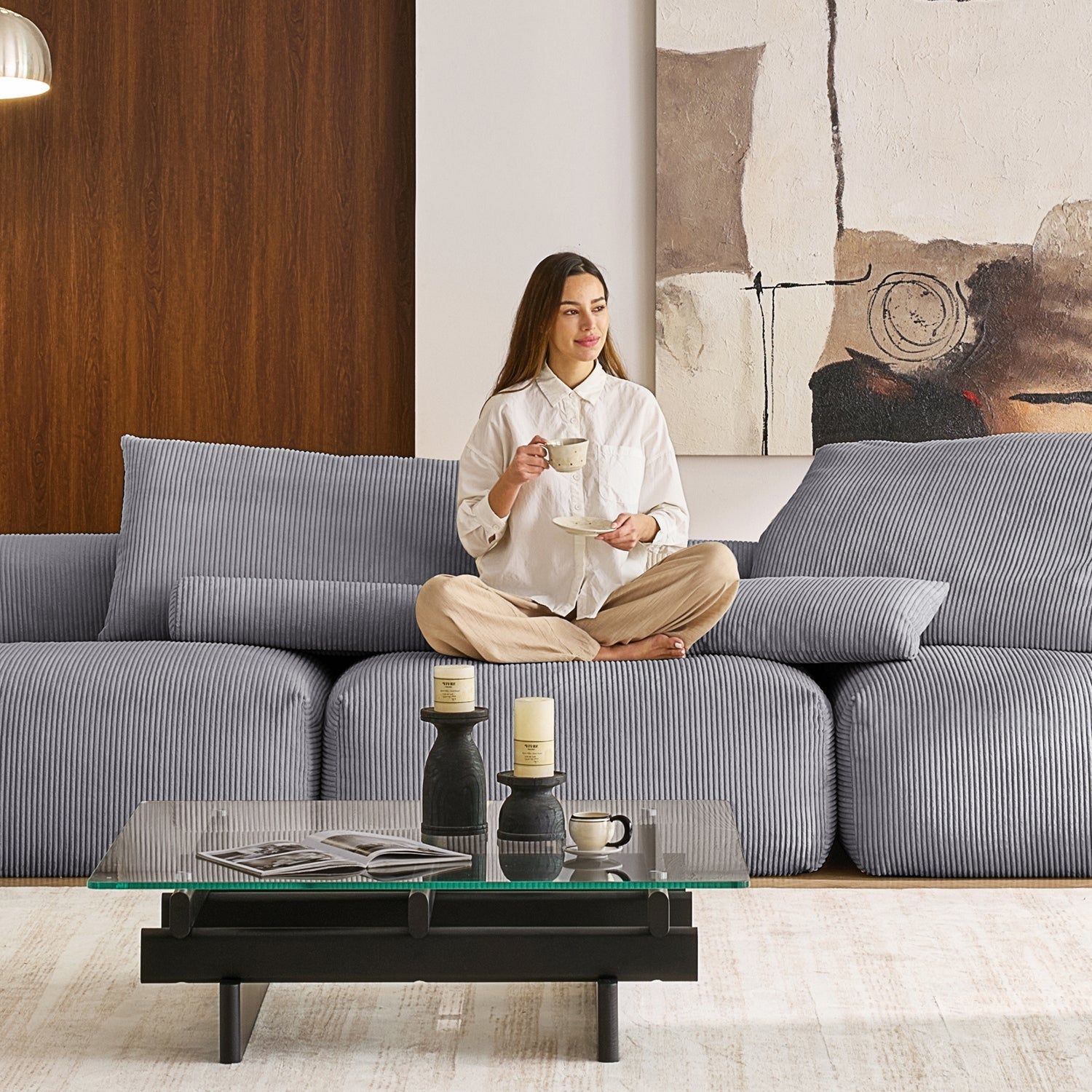 Modular Sofa - Mellow Closed Sectional - MC - Mario Capasa