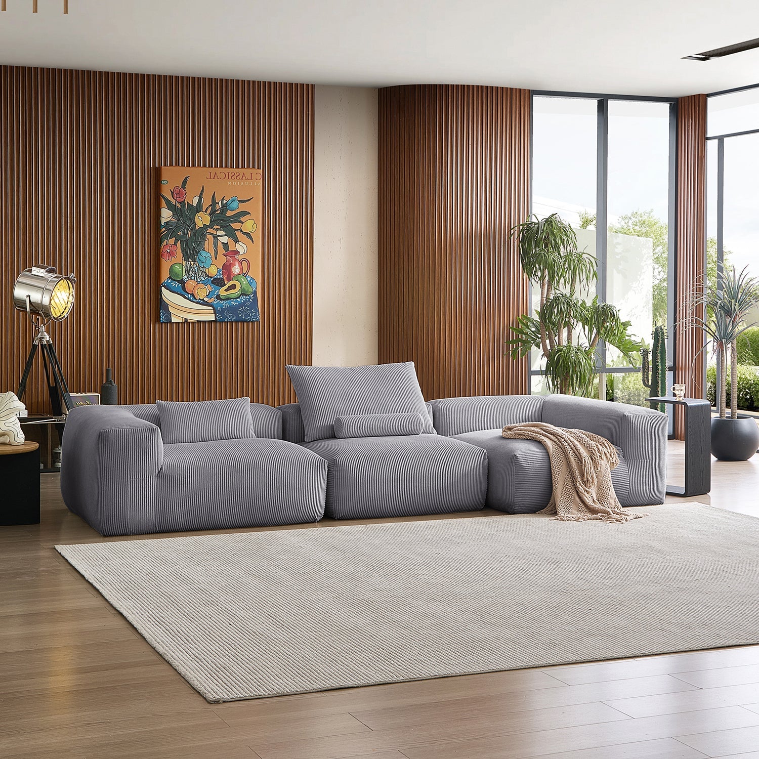 Modular Sofa - Mellow Closed Sectional - MC - Mario Capasa