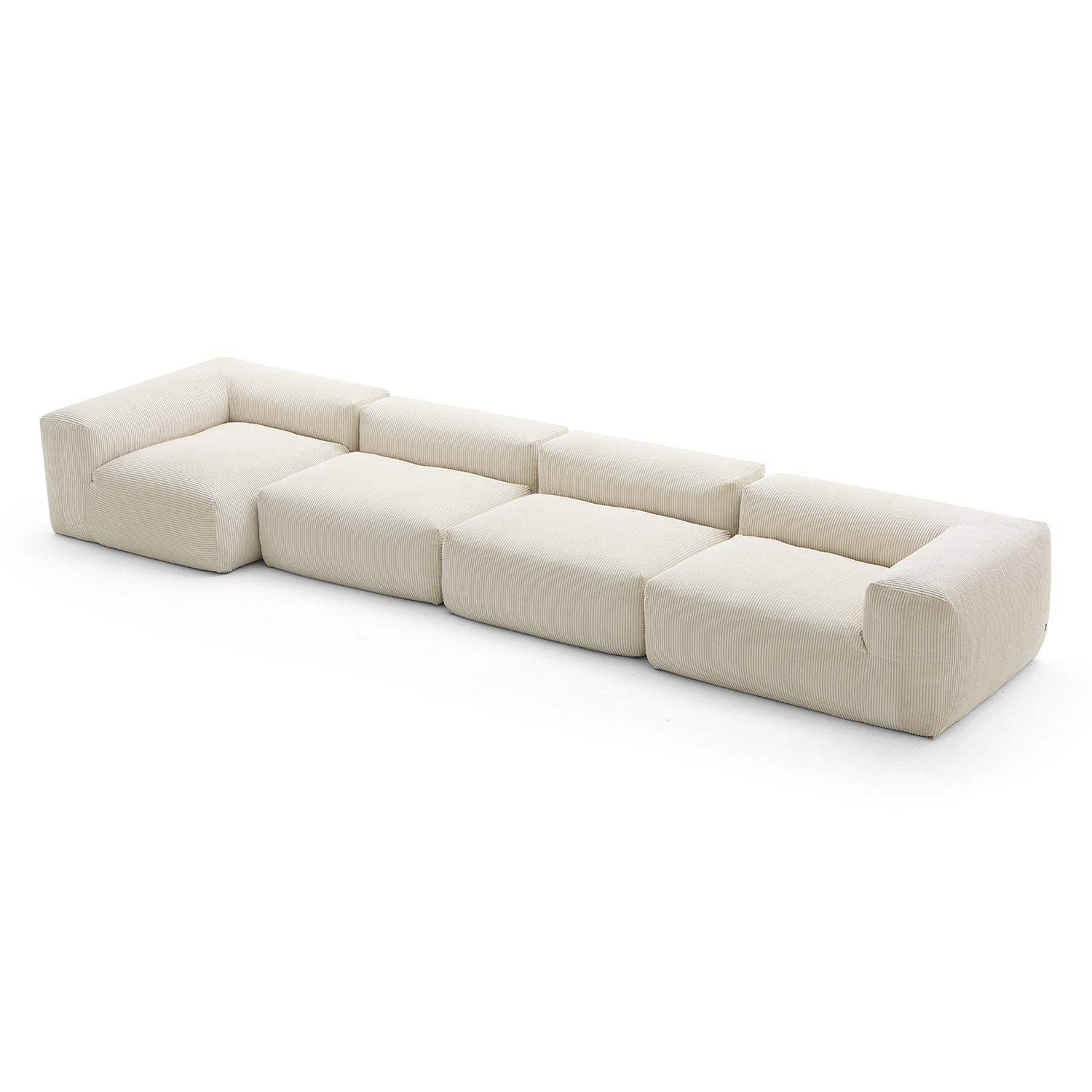 Modular Sofa - Mellow Closed Sectional - MC - Mario Capasa