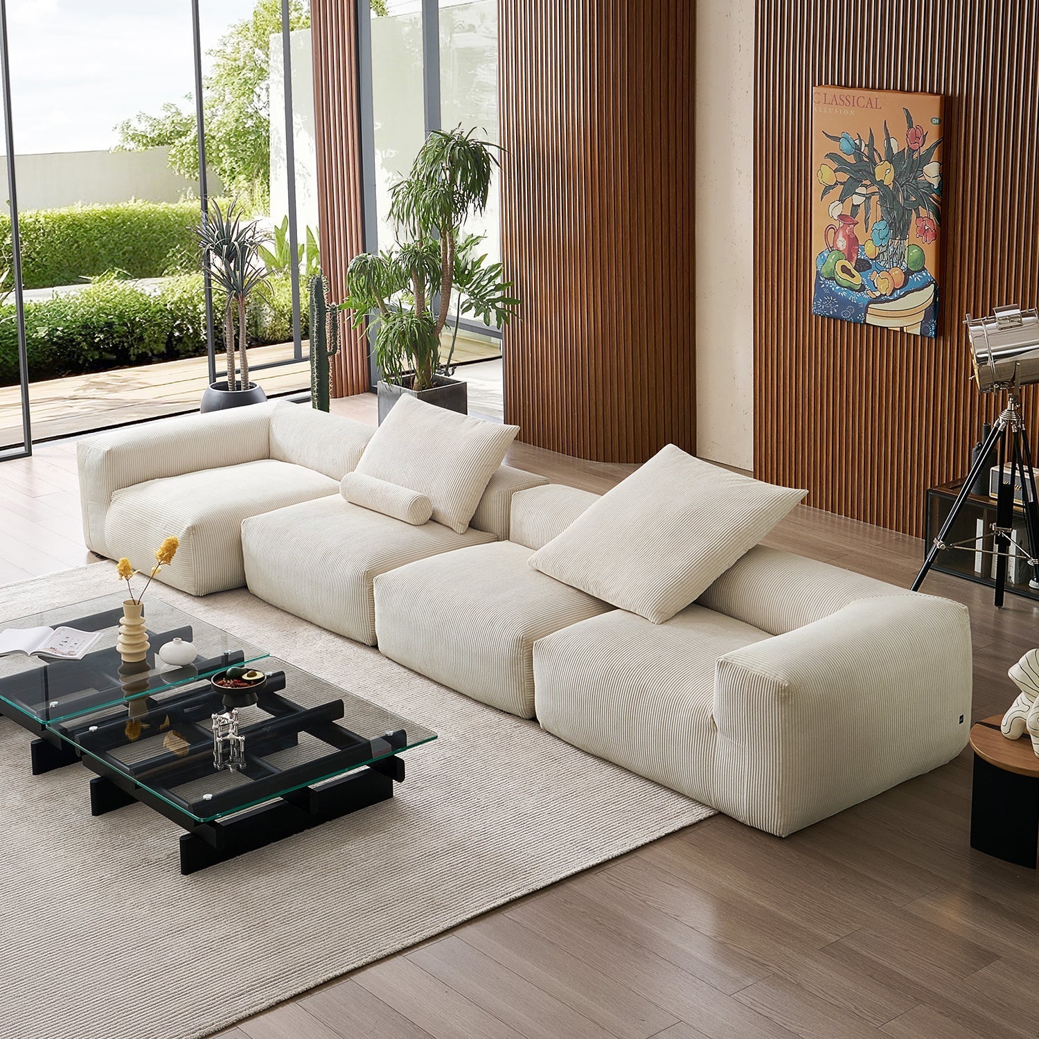 Modular Sofa - Mellow Closed Sectional - MC - Mario Capasa