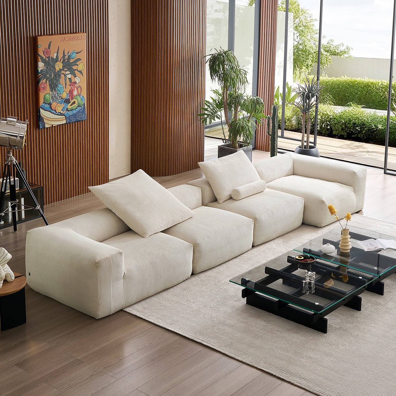 Modular Sofa - Mellow Closed Sectional - MC - Mario Capasa