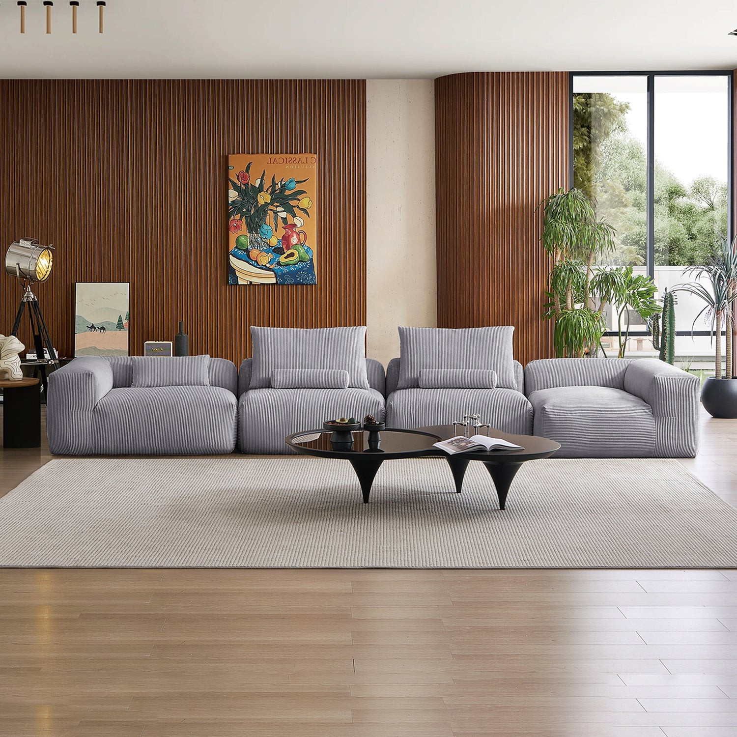 Modular Sofa - Mellow Closed Sectional - MC - Mario Capasa