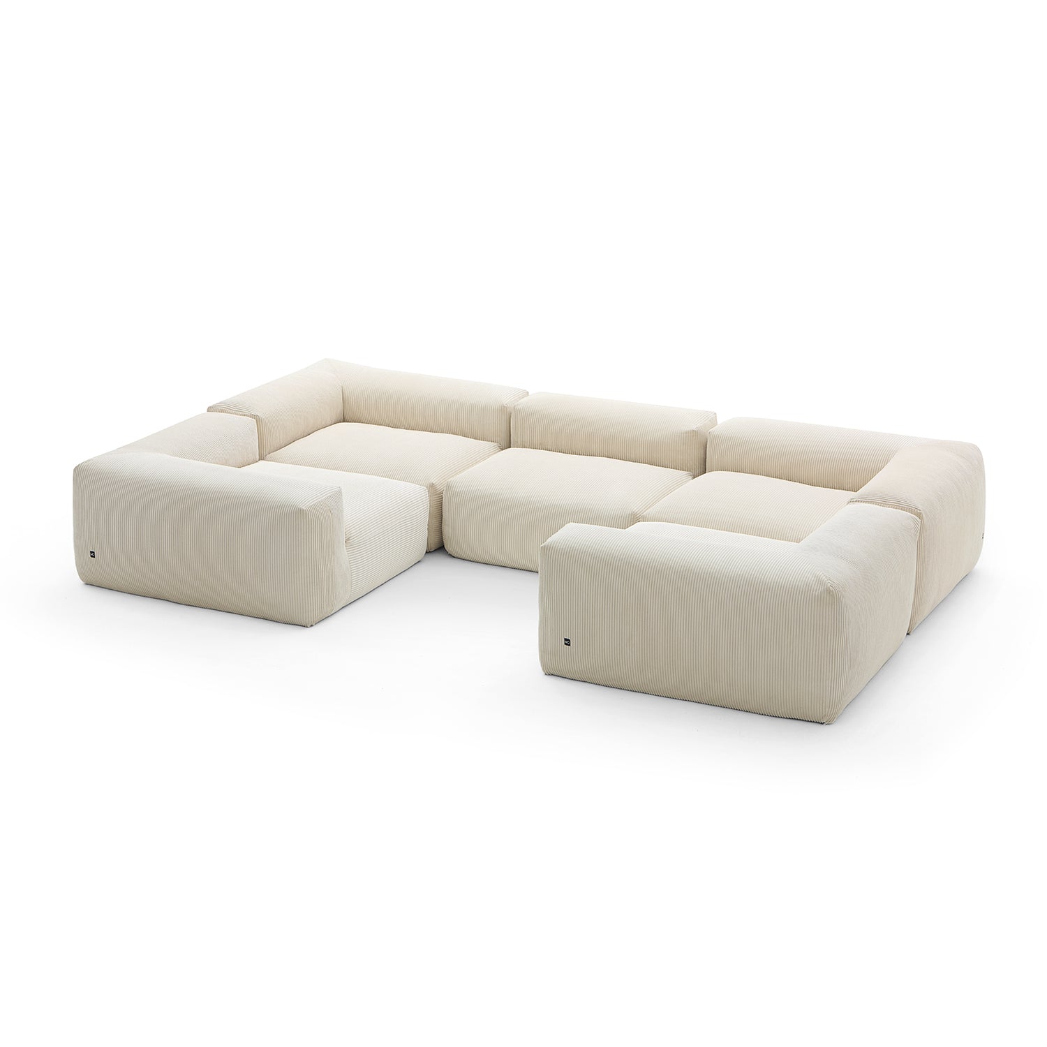 Modular Sofa - Mellow Closed U Sectional - MC - Mario Capasa