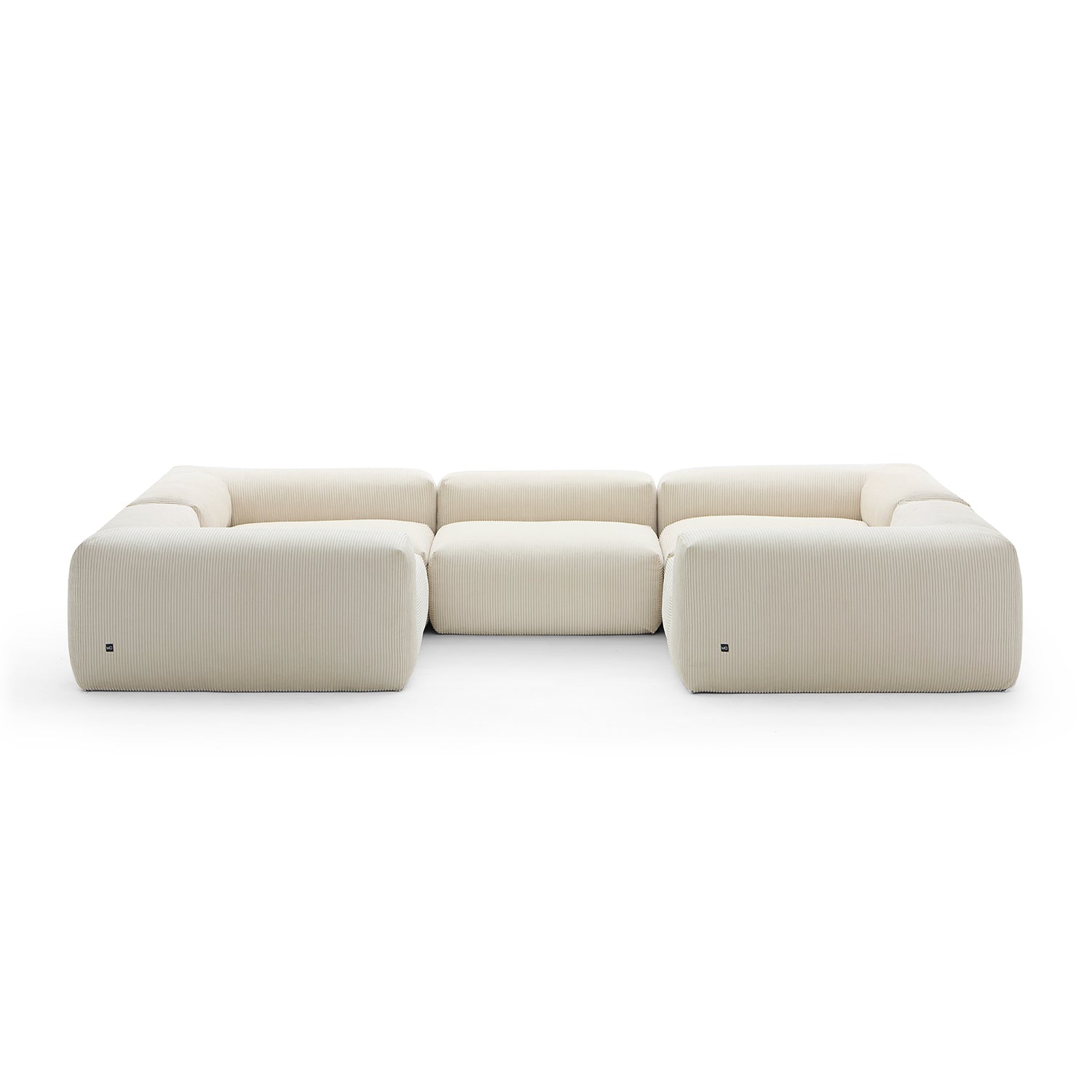 Modular Sofa - Mellow Closed U Sectional - MC - Mario Capasa