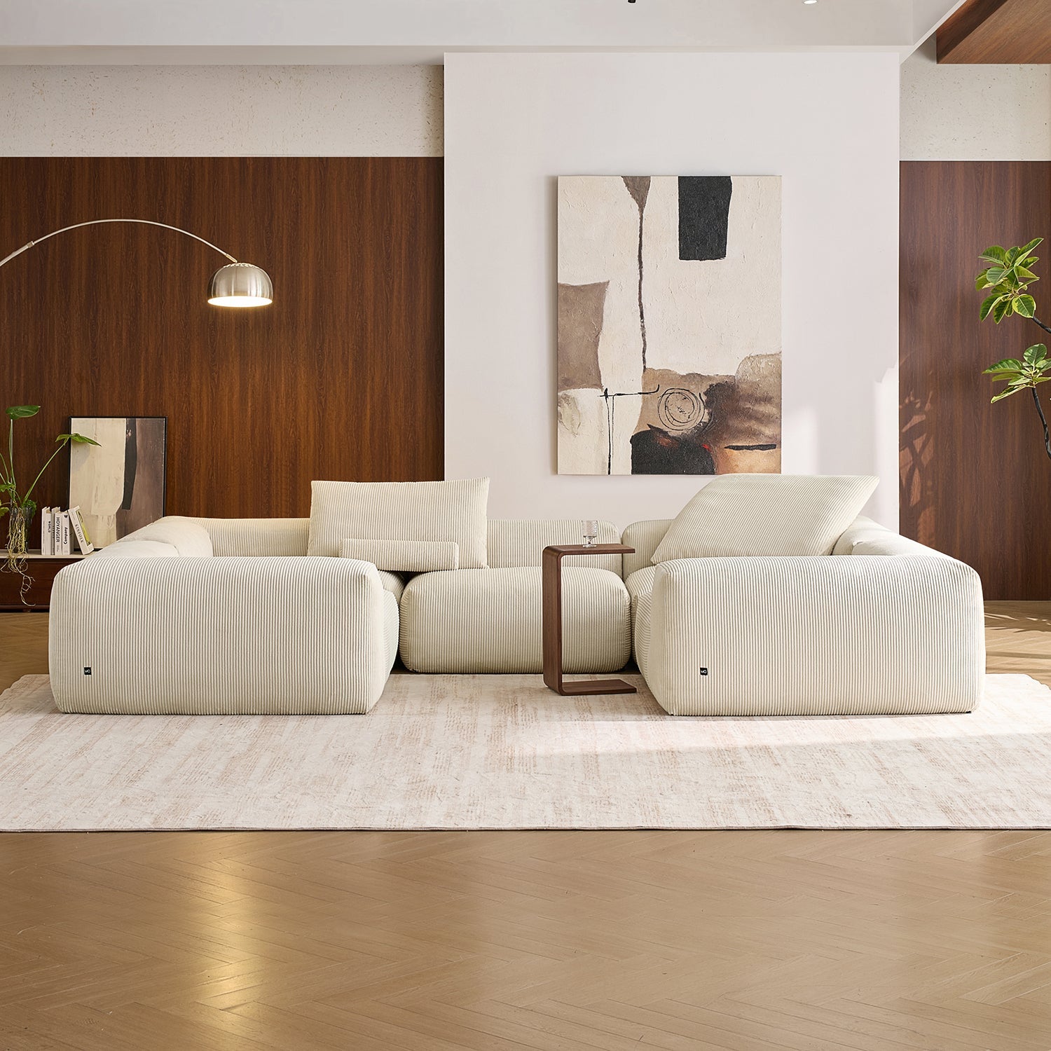 Modular Sofa - Mellow Closed U Sectional - MC - Mario Capasa
