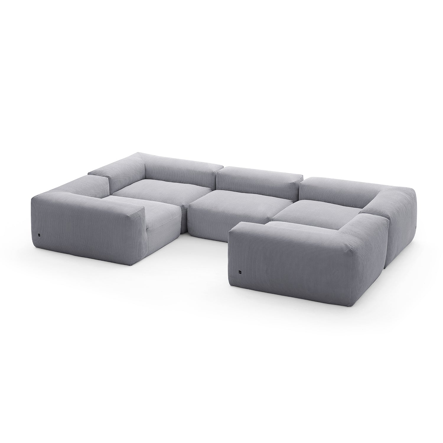 Modular Sofa - Mellow Closed U Sectional - MC - Mario Capasa