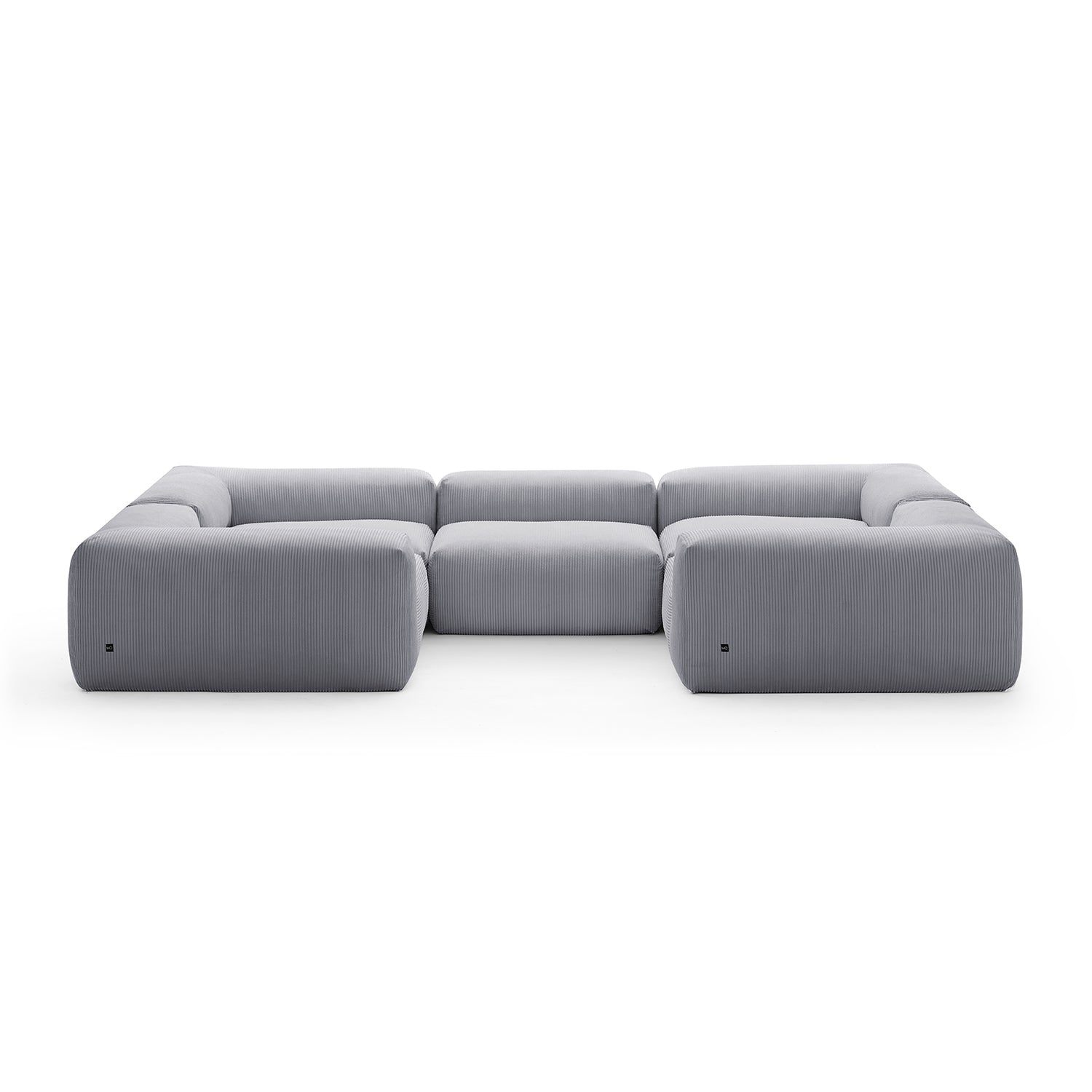 Modular Sofa - Mellow Closed U Sectional - MC - Mario Capasa