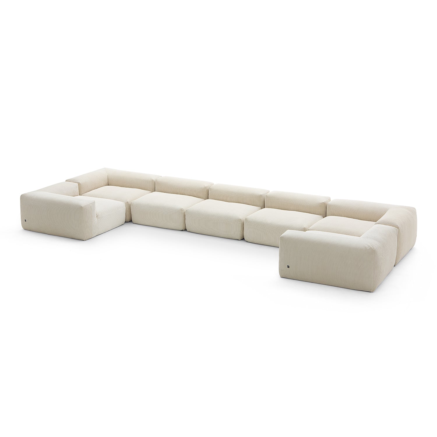 Modular Sofa - Mellow Closed U Sectional - MC - Mario Capasa