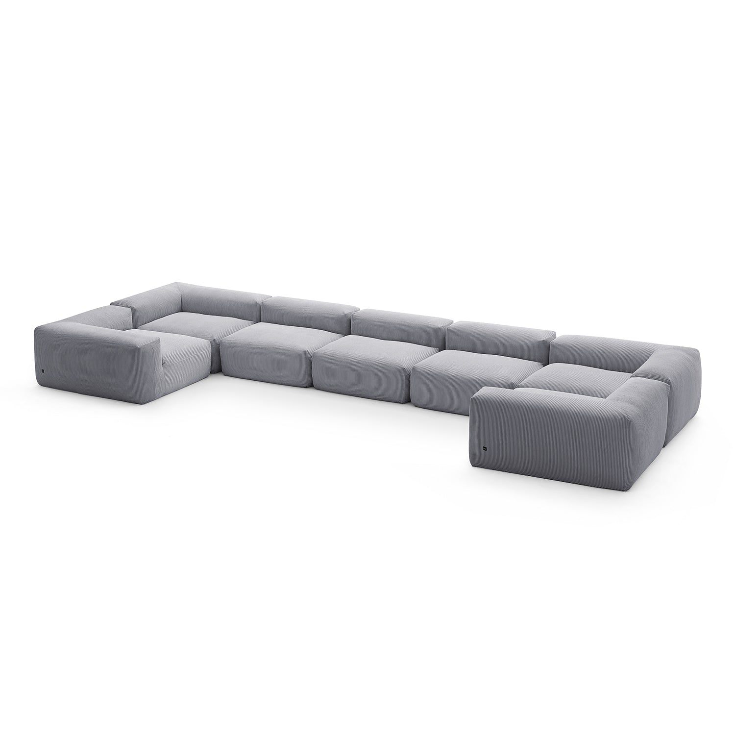 Modular Sofa - Mellow Closed U Sectional - MC - Mario Capasa