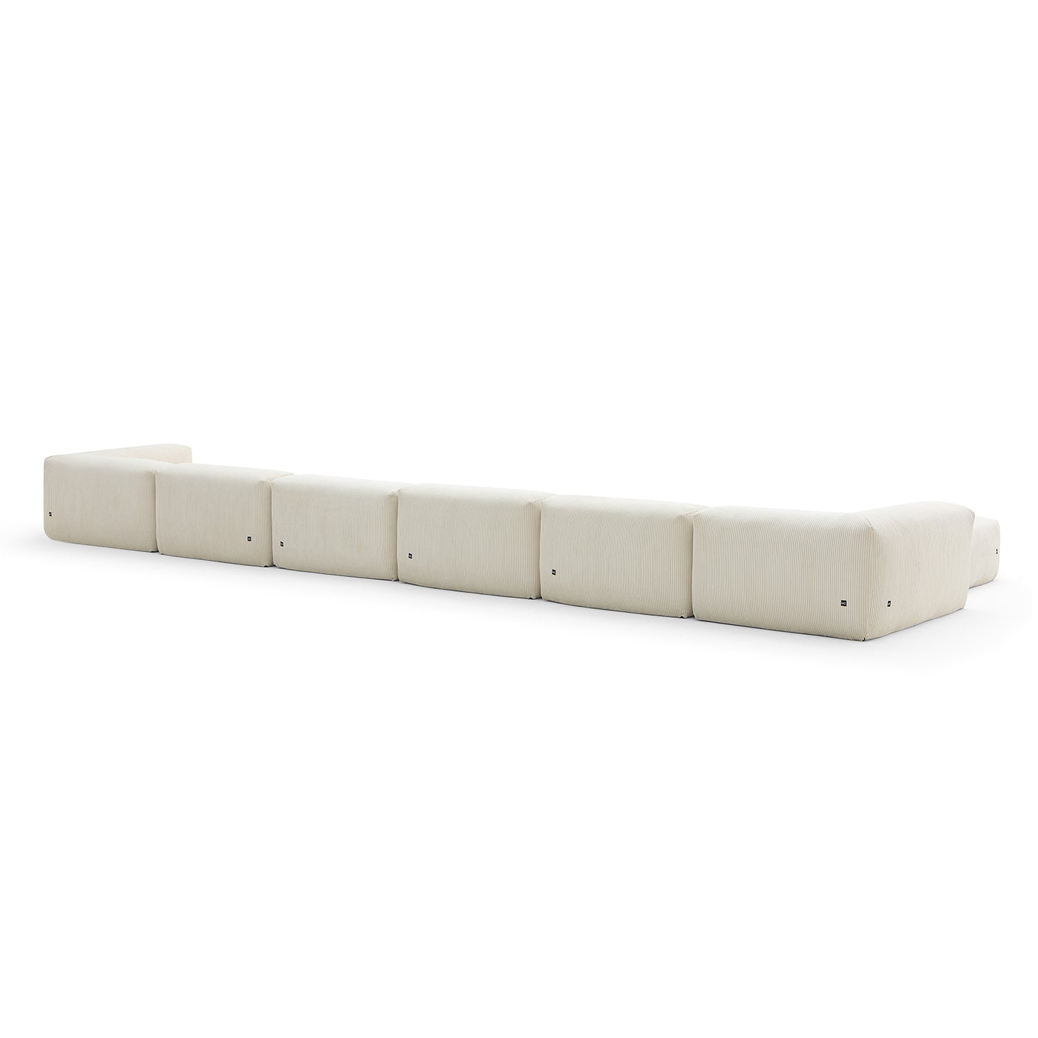 Modular Sofa - Mellow Extra Deep Sectional with Ottoman - MC - Mario Capasa