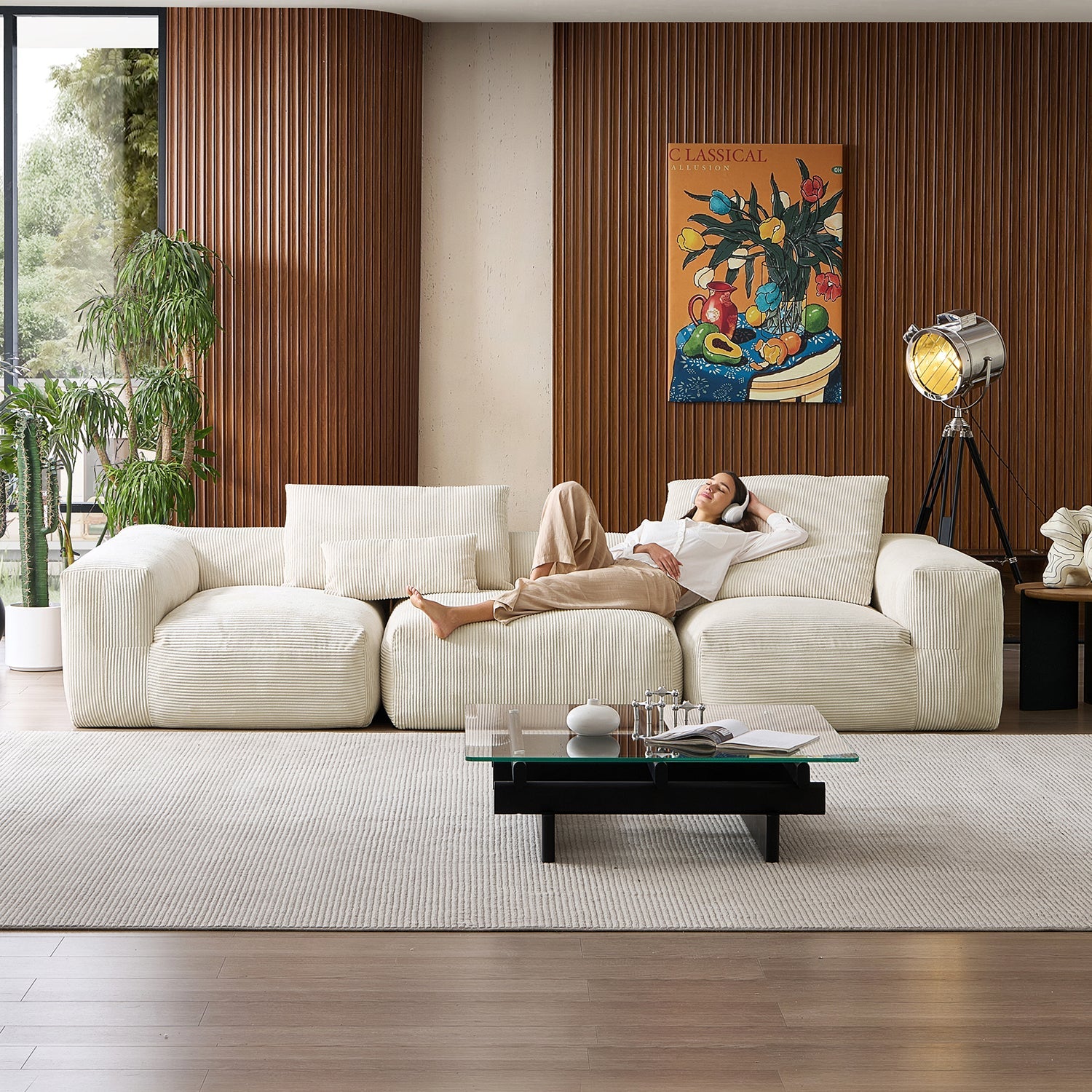 Modular Sofa - Mellow Extra Deep Sofa - MC - Mario Capasa
