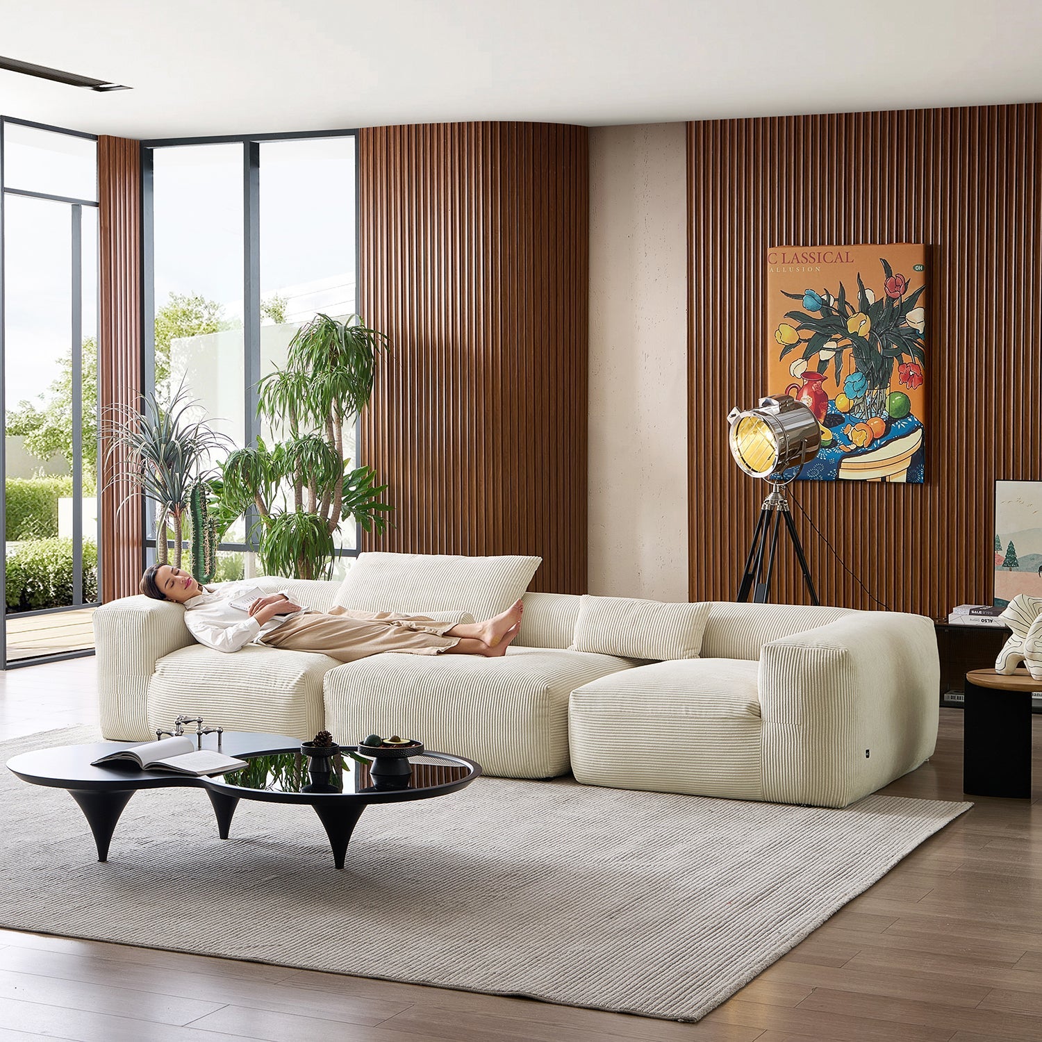 Modular Sofa - Mellow Extra Deep Sofa - MC - Mario Capasa