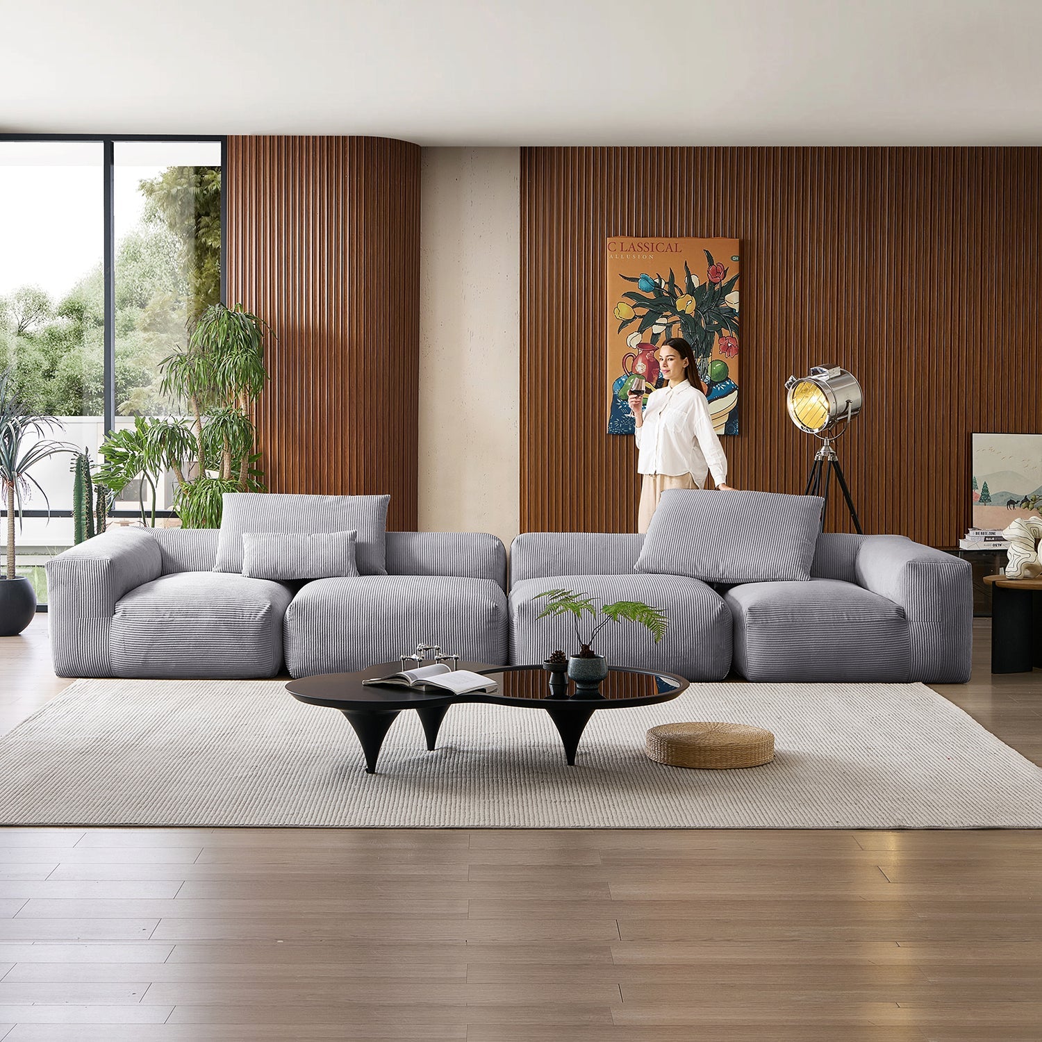 Modular Sofa - Mellow Extra Deep Sofa - MC - Mario Capasa