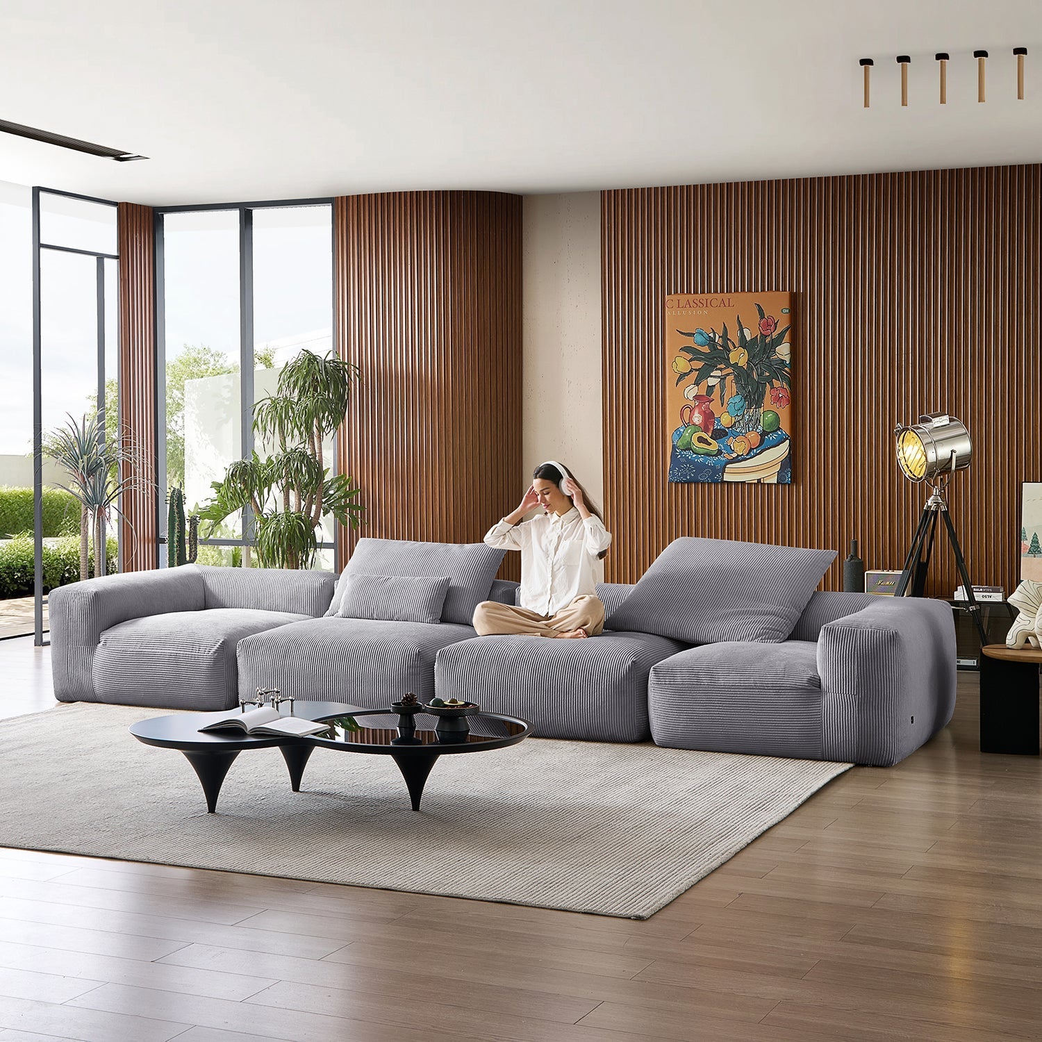 Modular Sofa - Mellow Extra Deep Sofa - MC - Mario Capasa