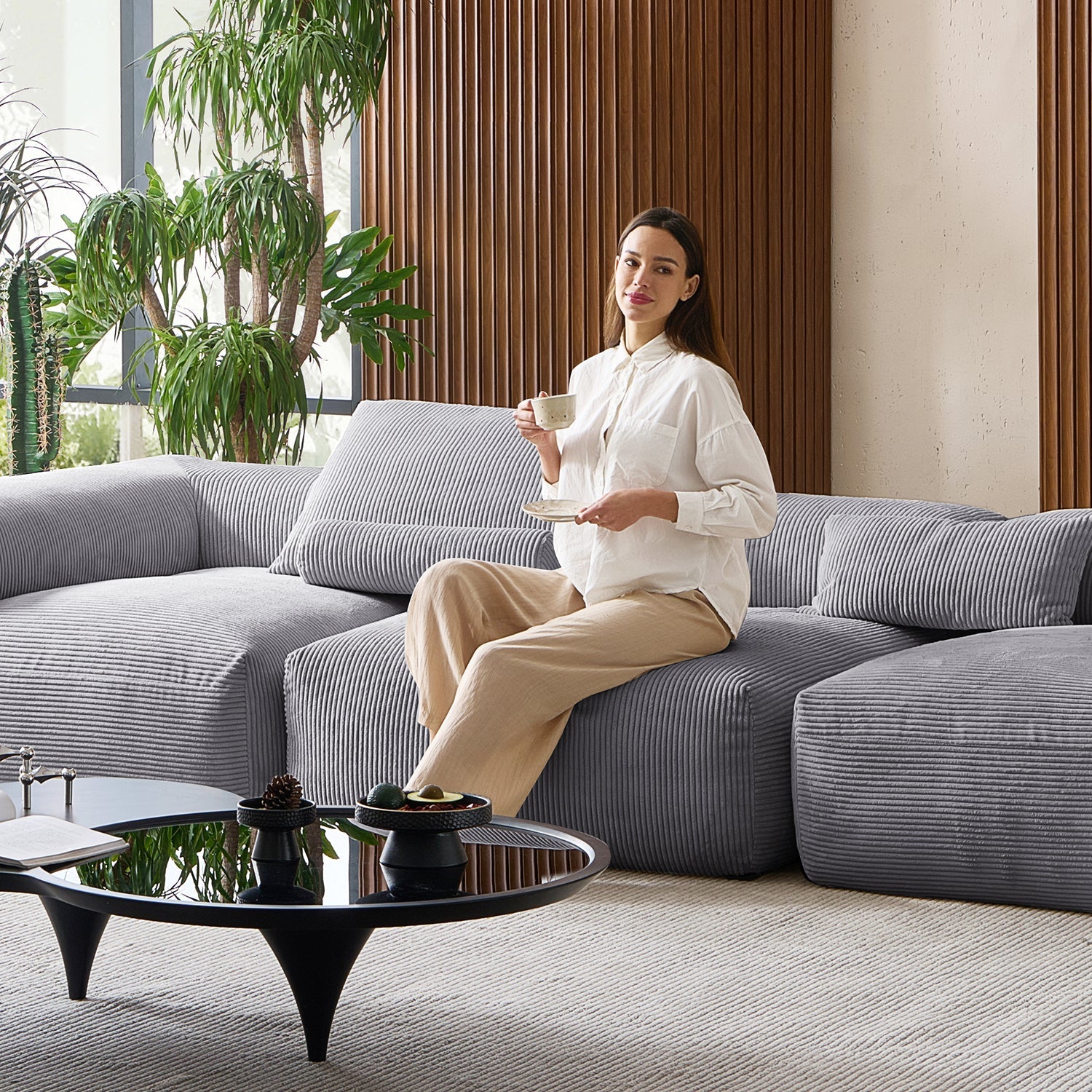 Modular Sofa - Mellow Extra Deep Sofa - MC - Mario Capasa