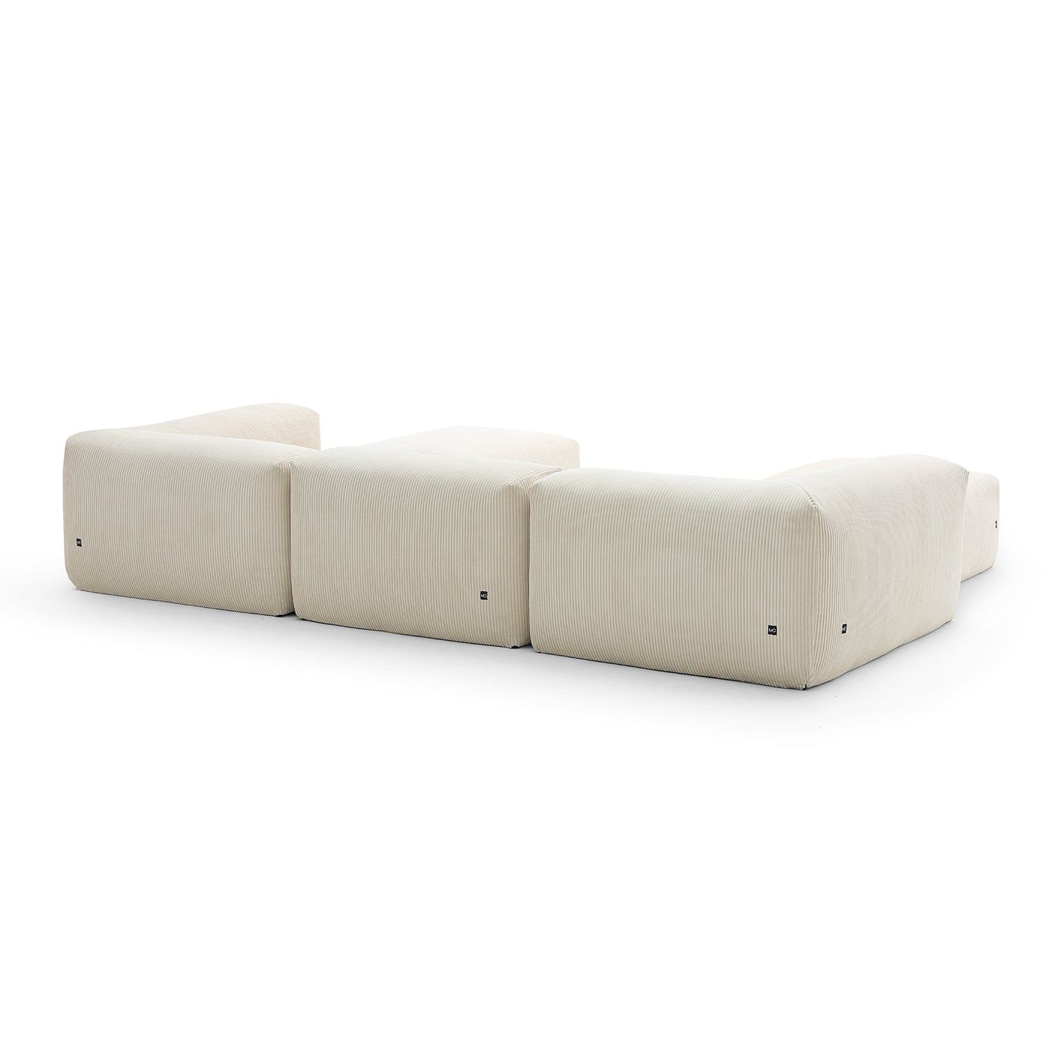 Modular Sofa - Mellow Extra Deep U Sectional with Ottoman - MC - Mario Capasa