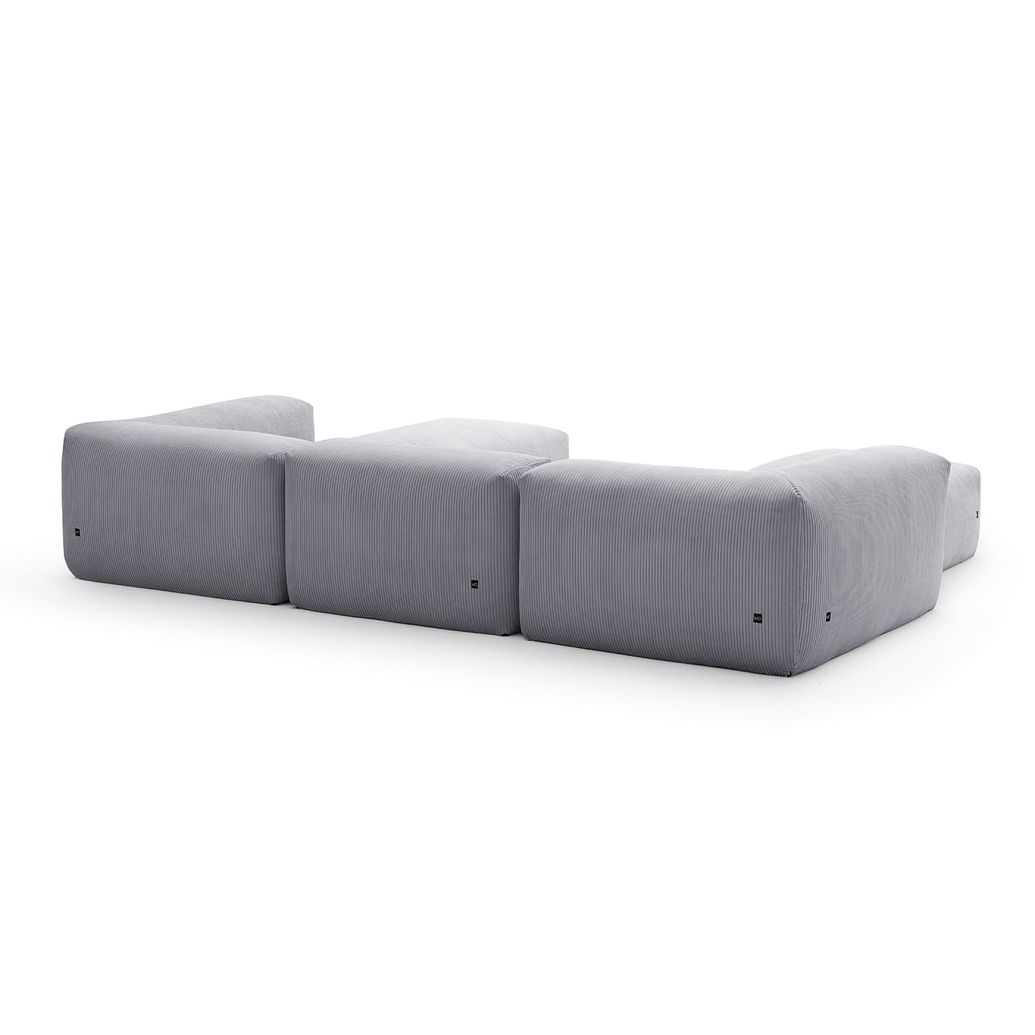 Modular Sofa - Mellow Extra Deep U Sectional with Ottoman - MC - Mario Capasa