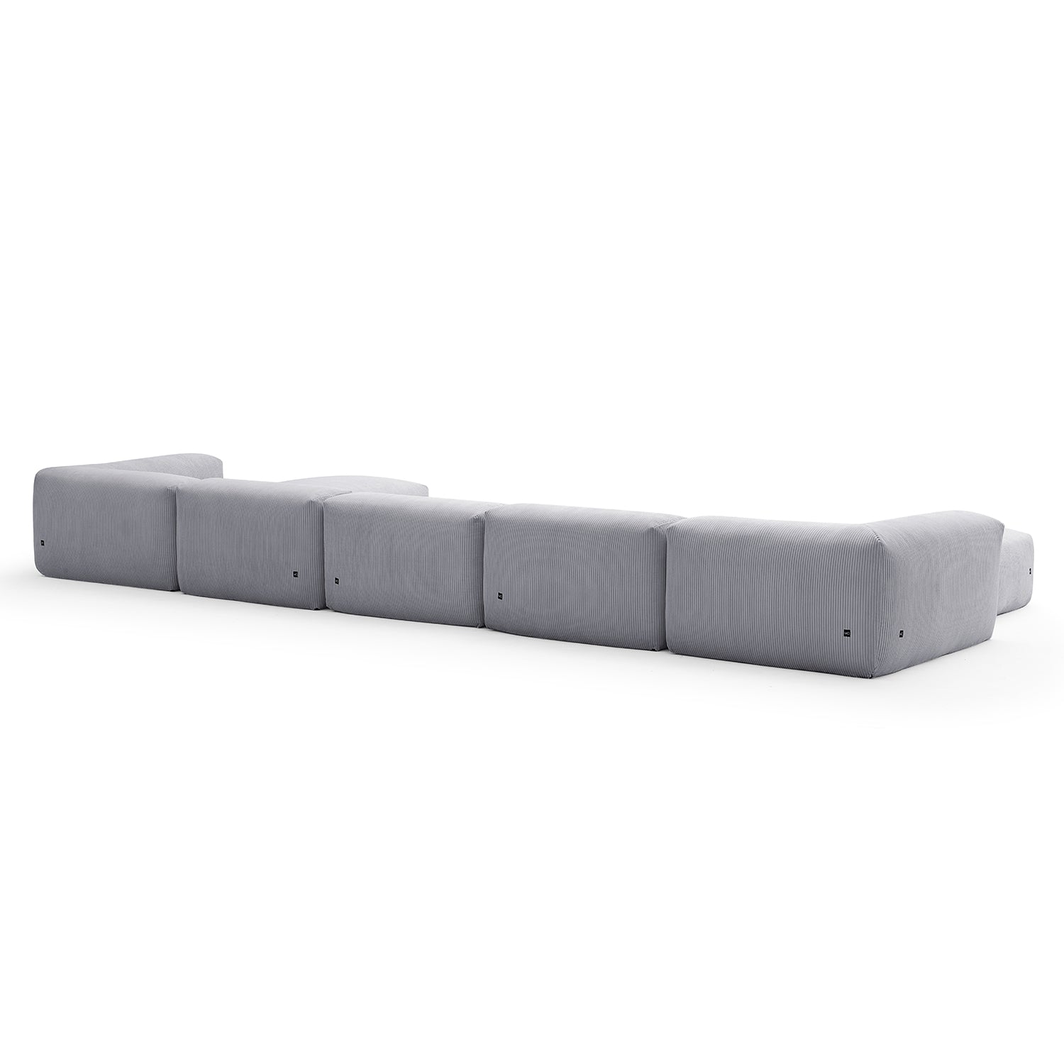 Modular Sofa - Mellow Extra Deep U Sectional with Ottoman - MC - Mario Capasa