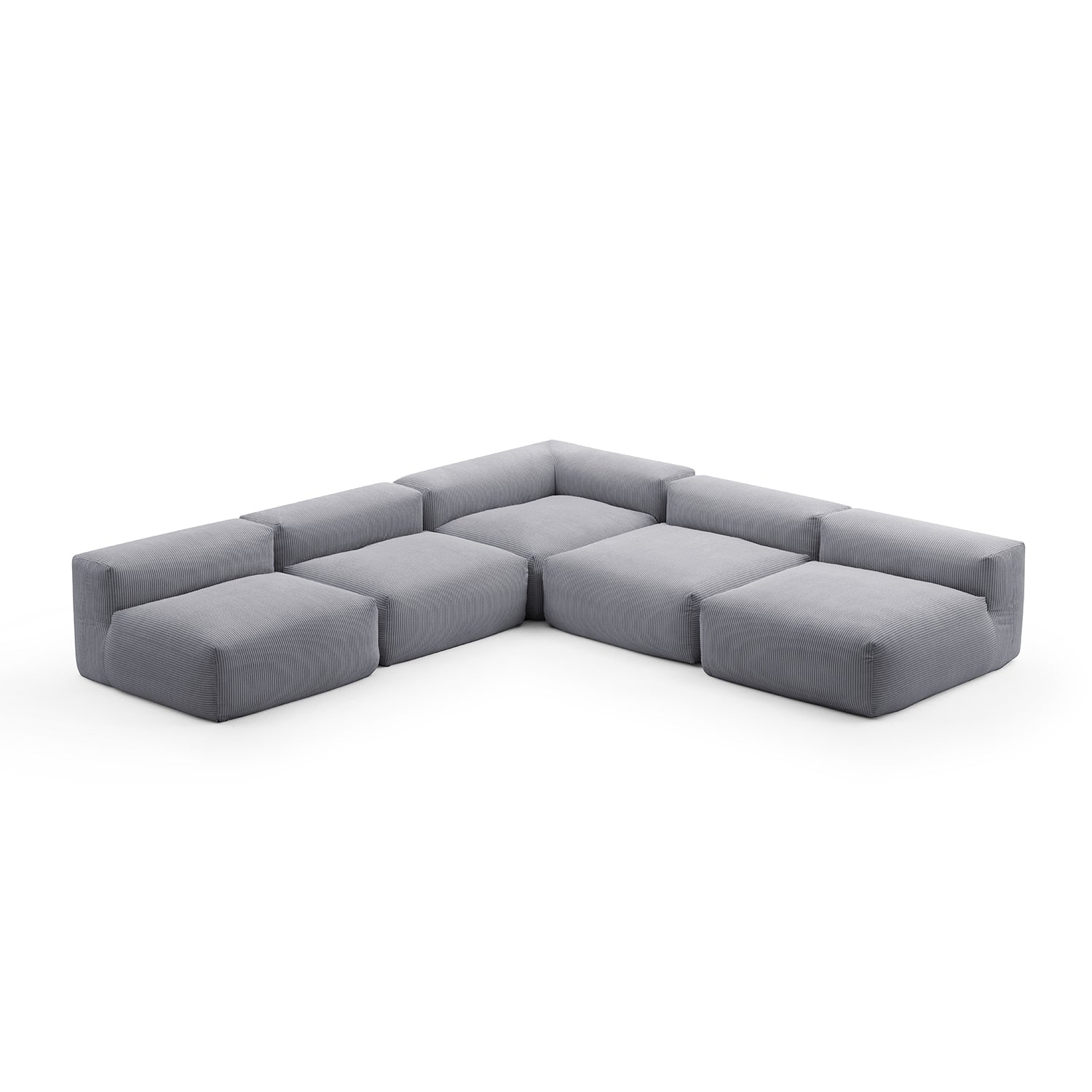 Modular Sofa - Mellow Open L Sectional - MC - Mario Capasa