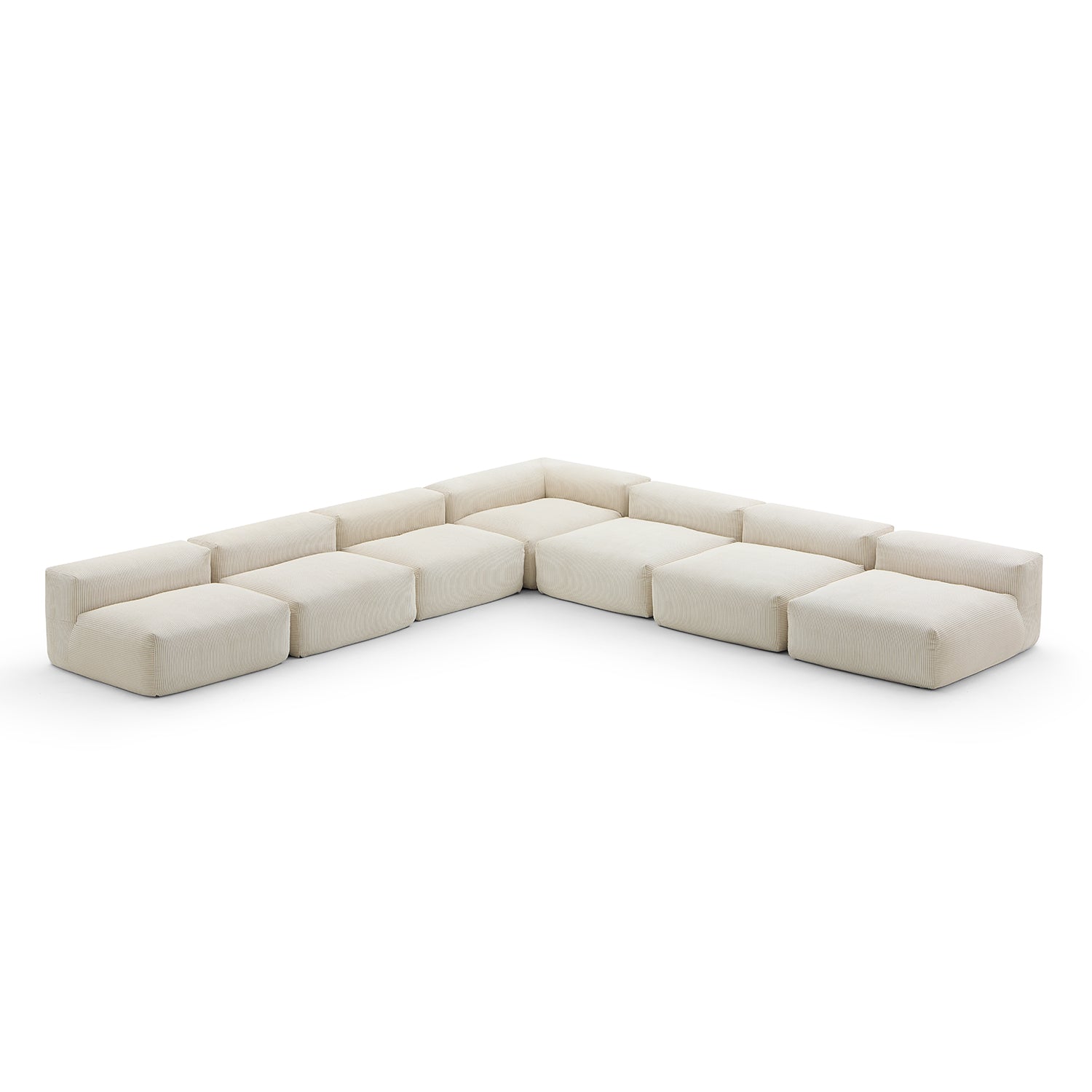 Modular Sofa - Mellow Open L Sectional - MC - Mario Capasa