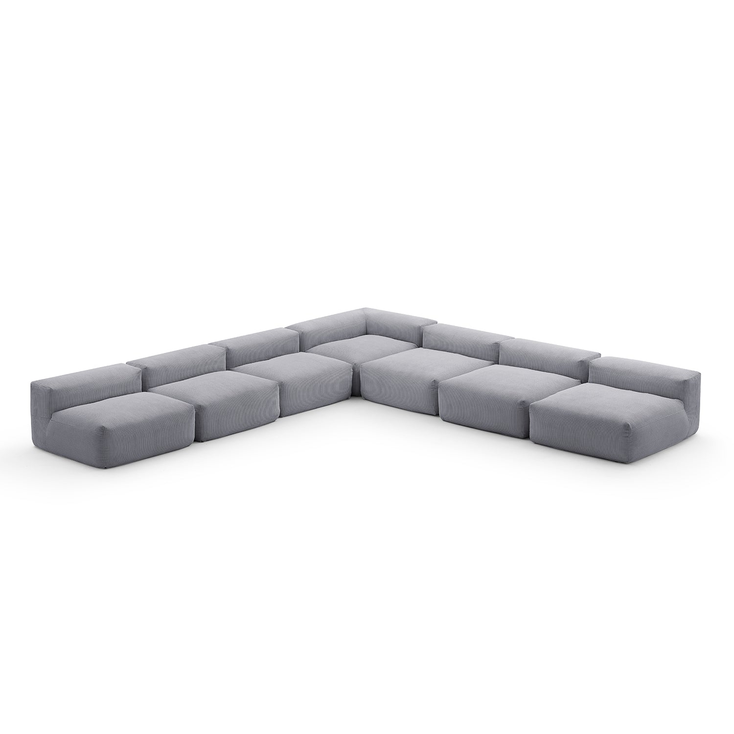 Modular Sofa - Mellow Open L Sectional - MC - Mario Capasa
