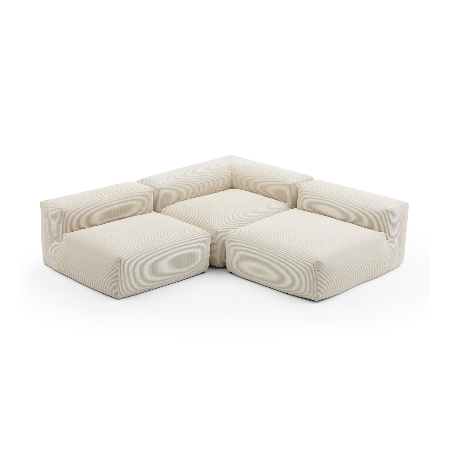 Modular Sofa - Mellow Open L Sectional - MC - Mario Capasa