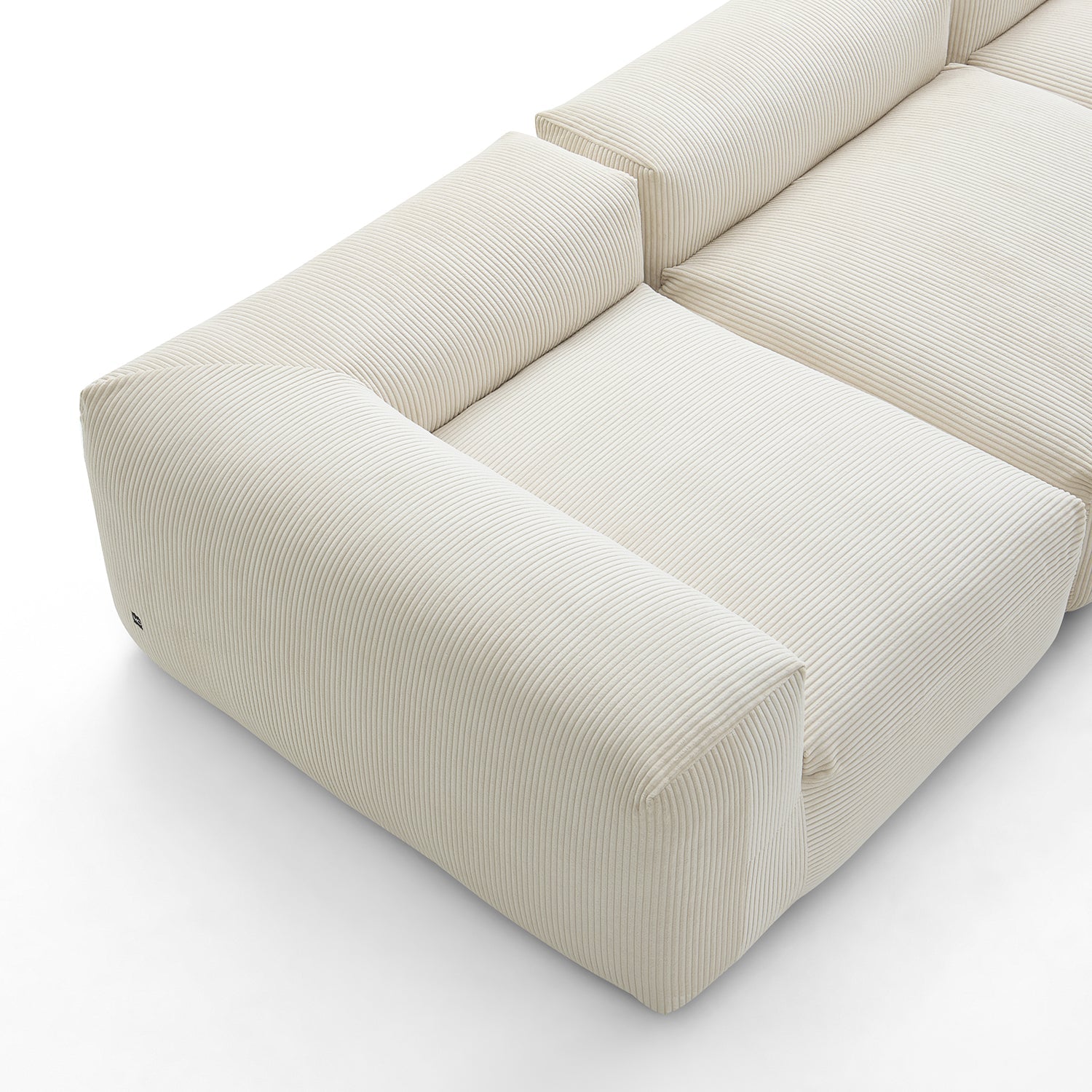 Modular Sofa - Mellow Extra Deep U Sectional with Ottoman - MC - Mario Capasa