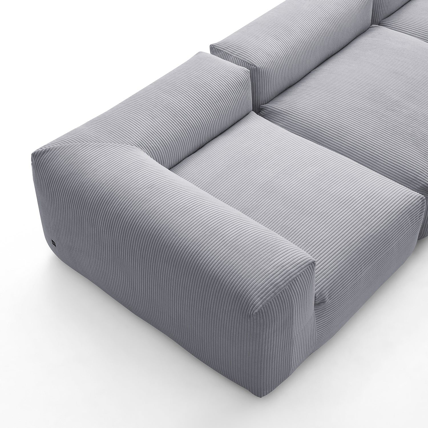 Modular Sofa - Mellow Extra Deep Sectional with Ottoman - MC - Mario Capasa