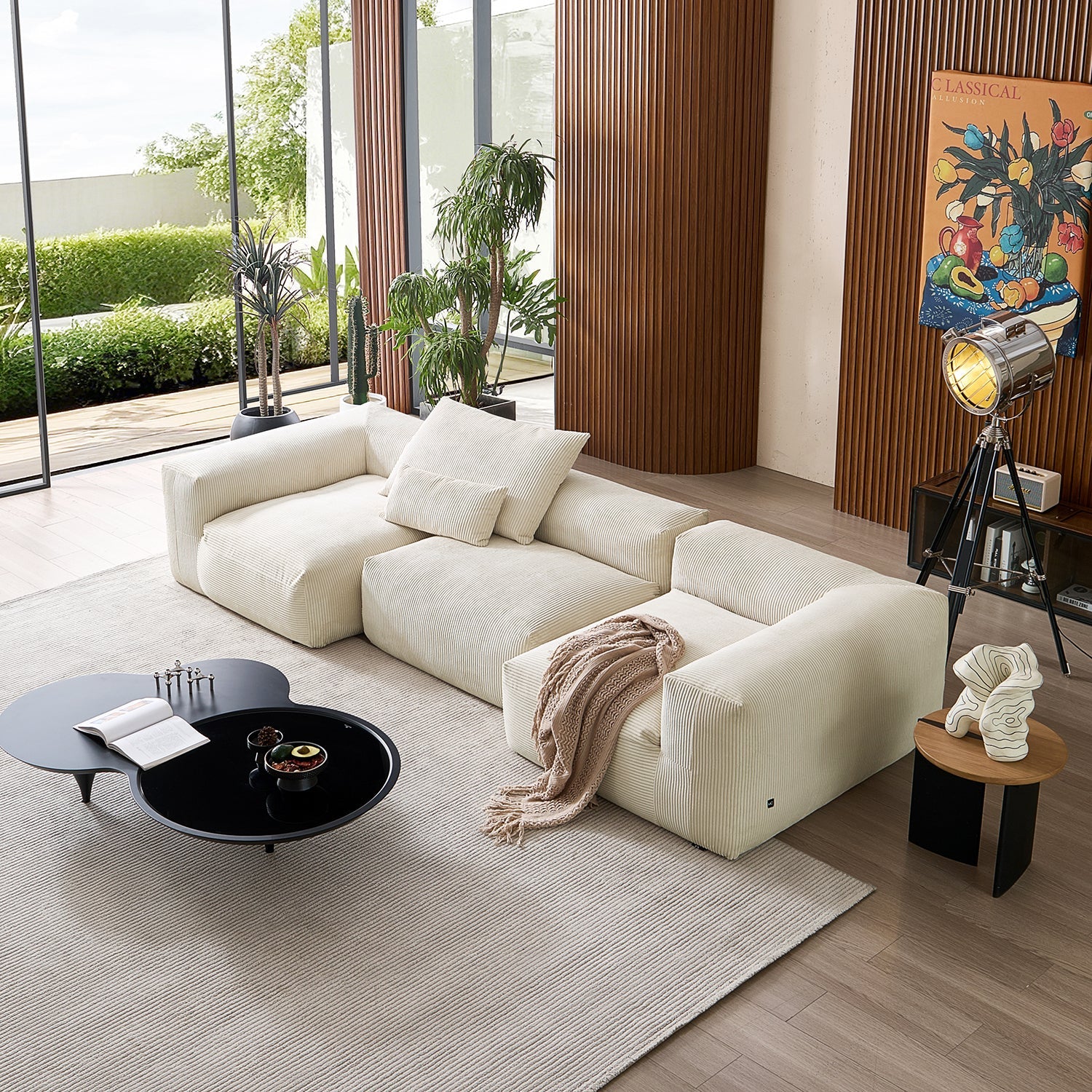Modular Sofa - Mellow U Sectional - MC - Mario Capasa